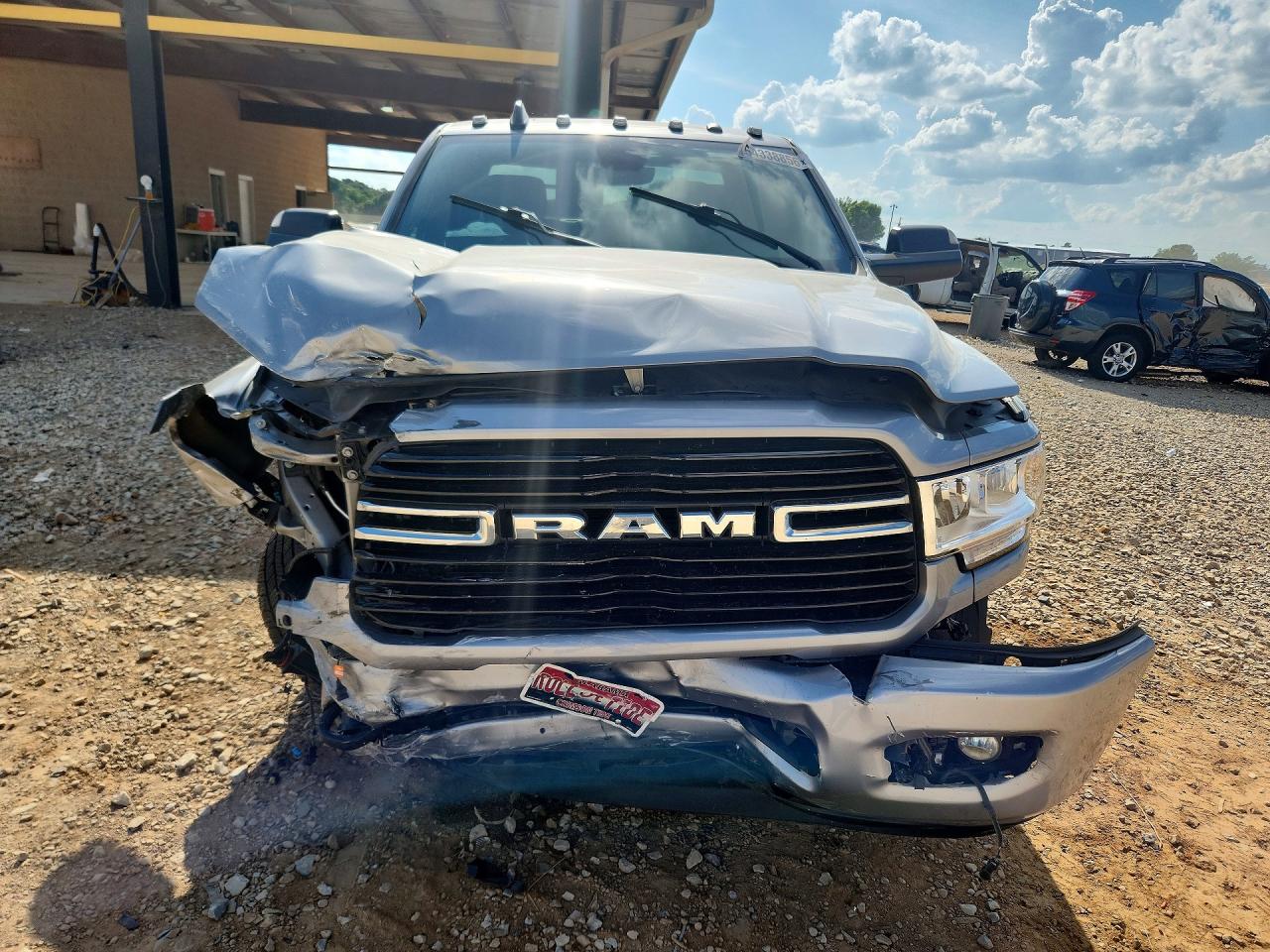 2019 Ram 2500 Big Horn Silver vin: 3C6UR5DL0KG718887