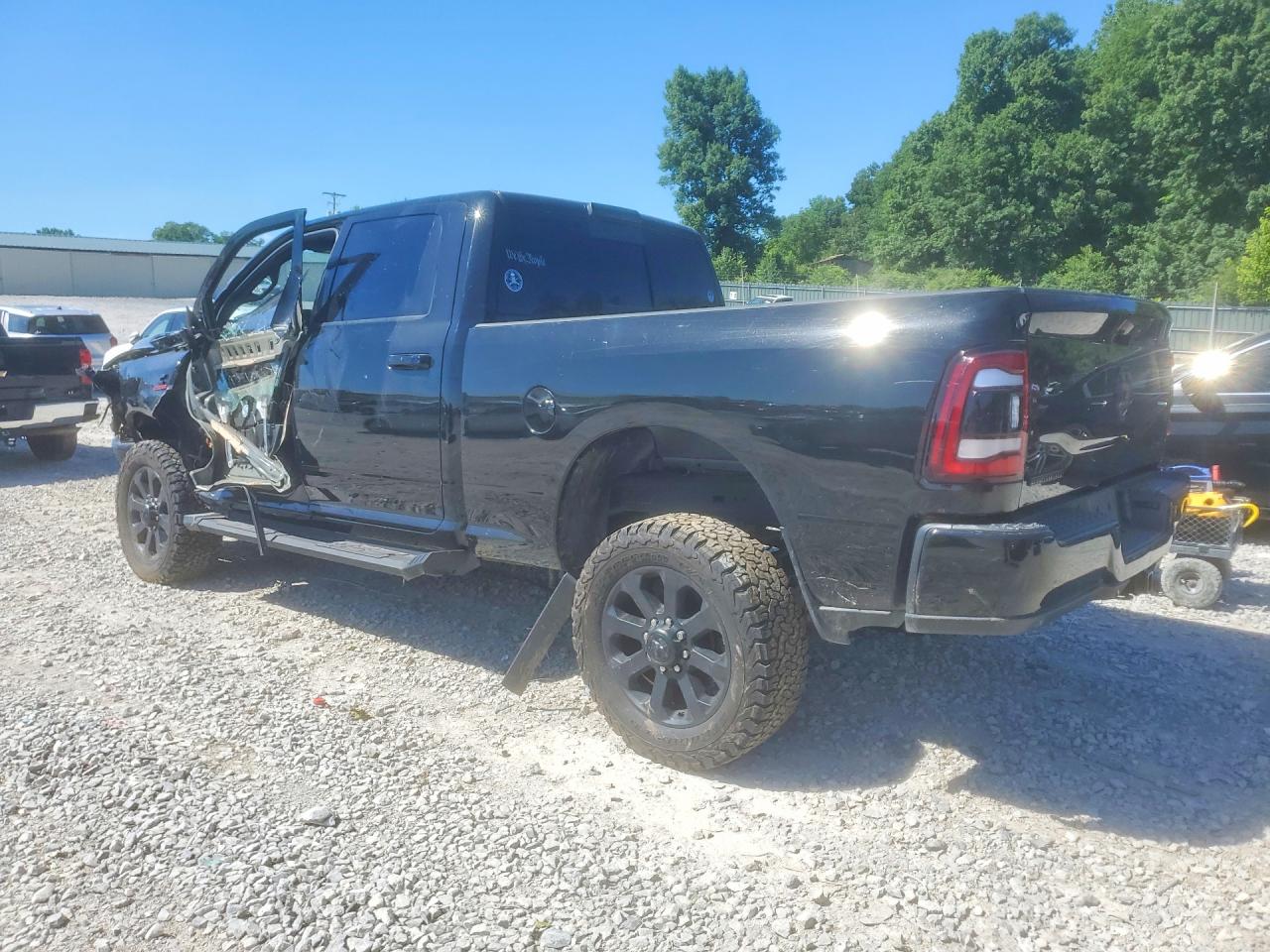 2022 Ram 2500 Big Horn Black vin: 3C6UR5DL0NG130010