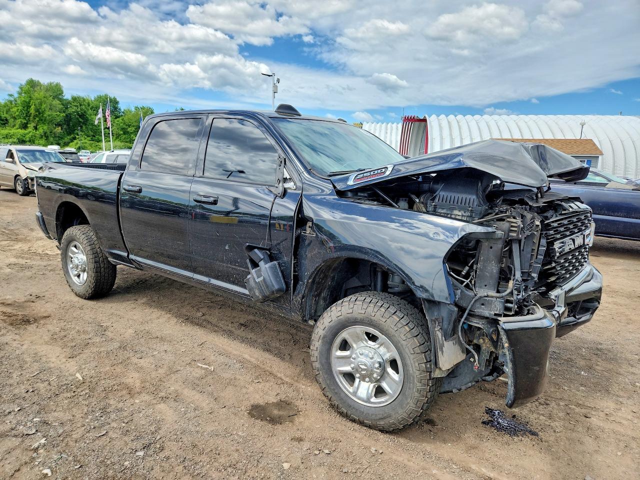 2022 Ram 2500 Big Horn Black vin: 3C6UR5DL0NG176498
