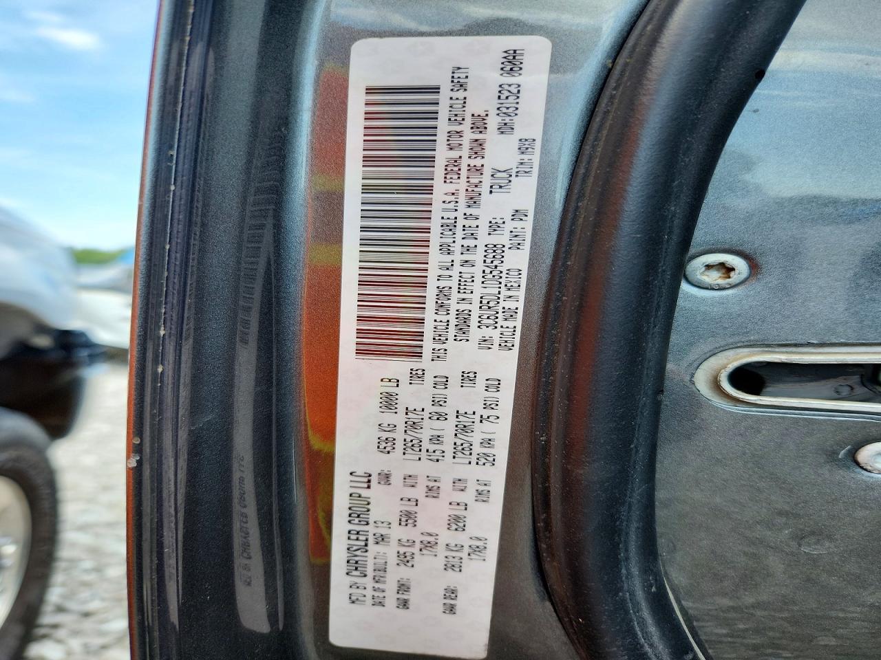 2013 Ram 2500 Slt Gray vin: 3C6UR5DL1DG545688