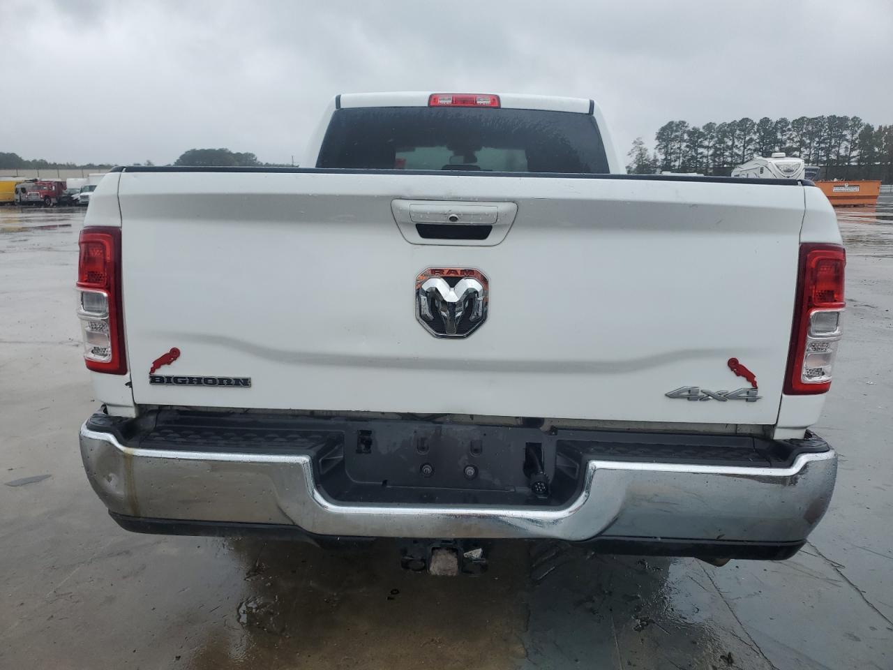 2022 Ram 2500 Big Horn/lone Star White vin: 3C6UR5DL2NG178642