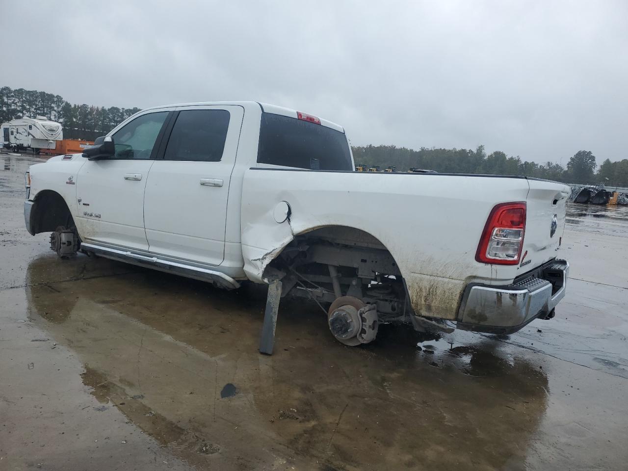 2022 Ram 2500 Big Horn/lone Star White vin: 3C6UR5DL2NG178642