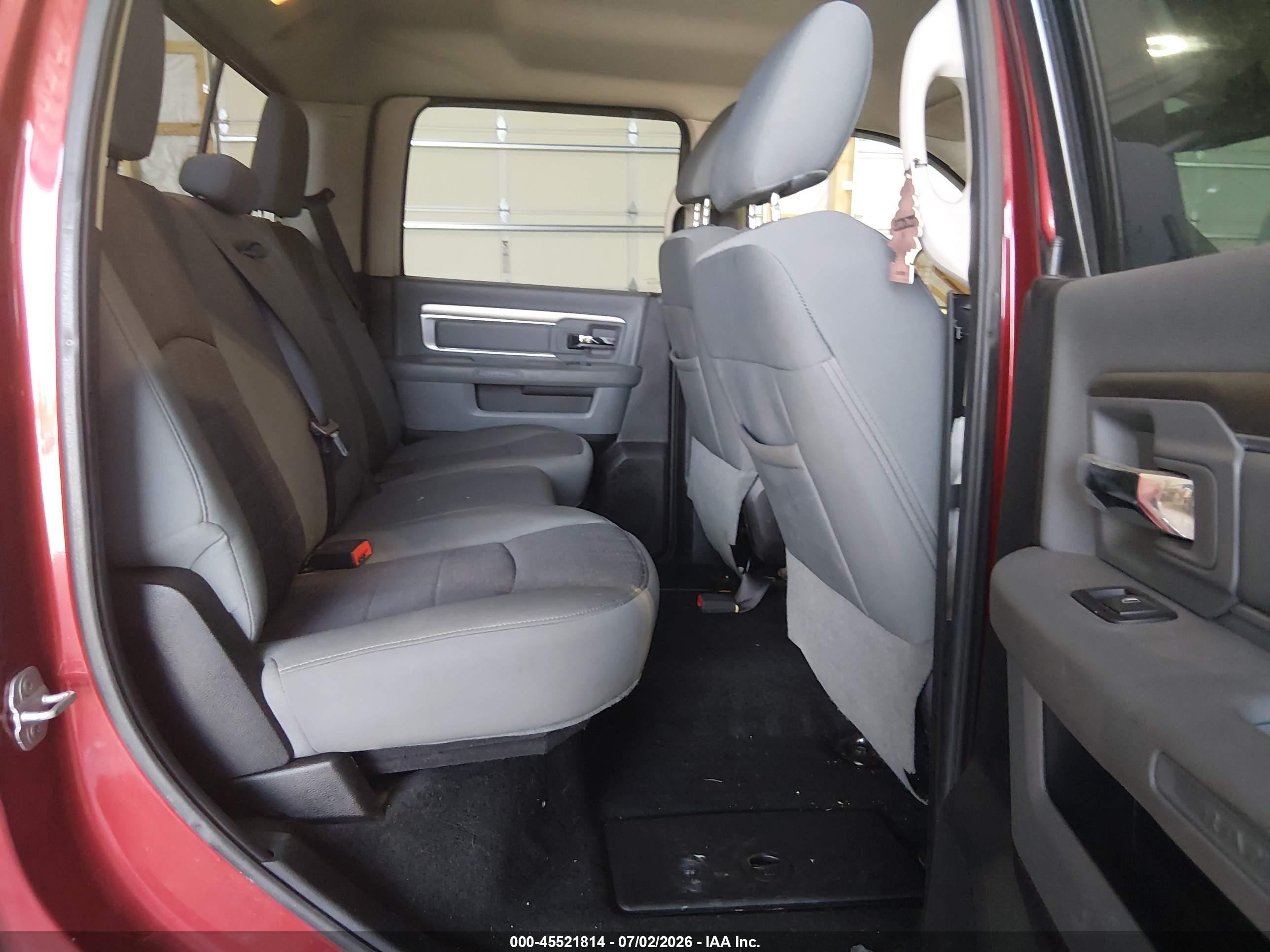 2014 Ram 2500 Big Horn Burgundy vin: 3C6UR5DL3EG146606