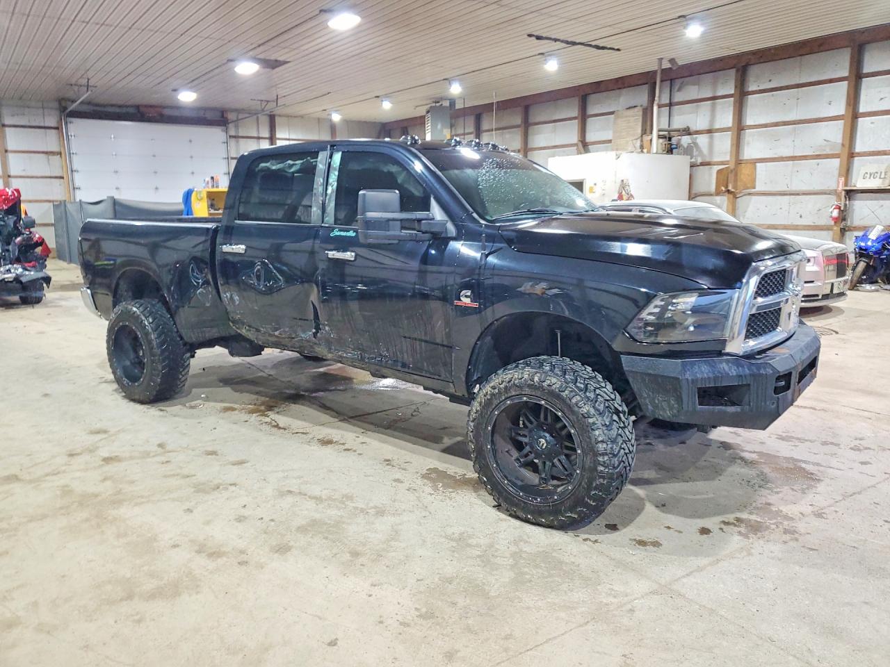 2014 Ram 2500 Slt Black vin: 3C6UR5DL3EG249086