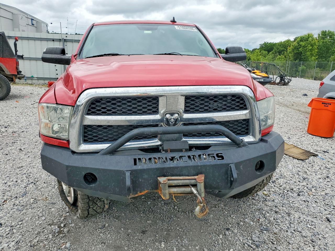 2015 Ram 2500 Slt Red vin: 3C6UR5DL3FG624444