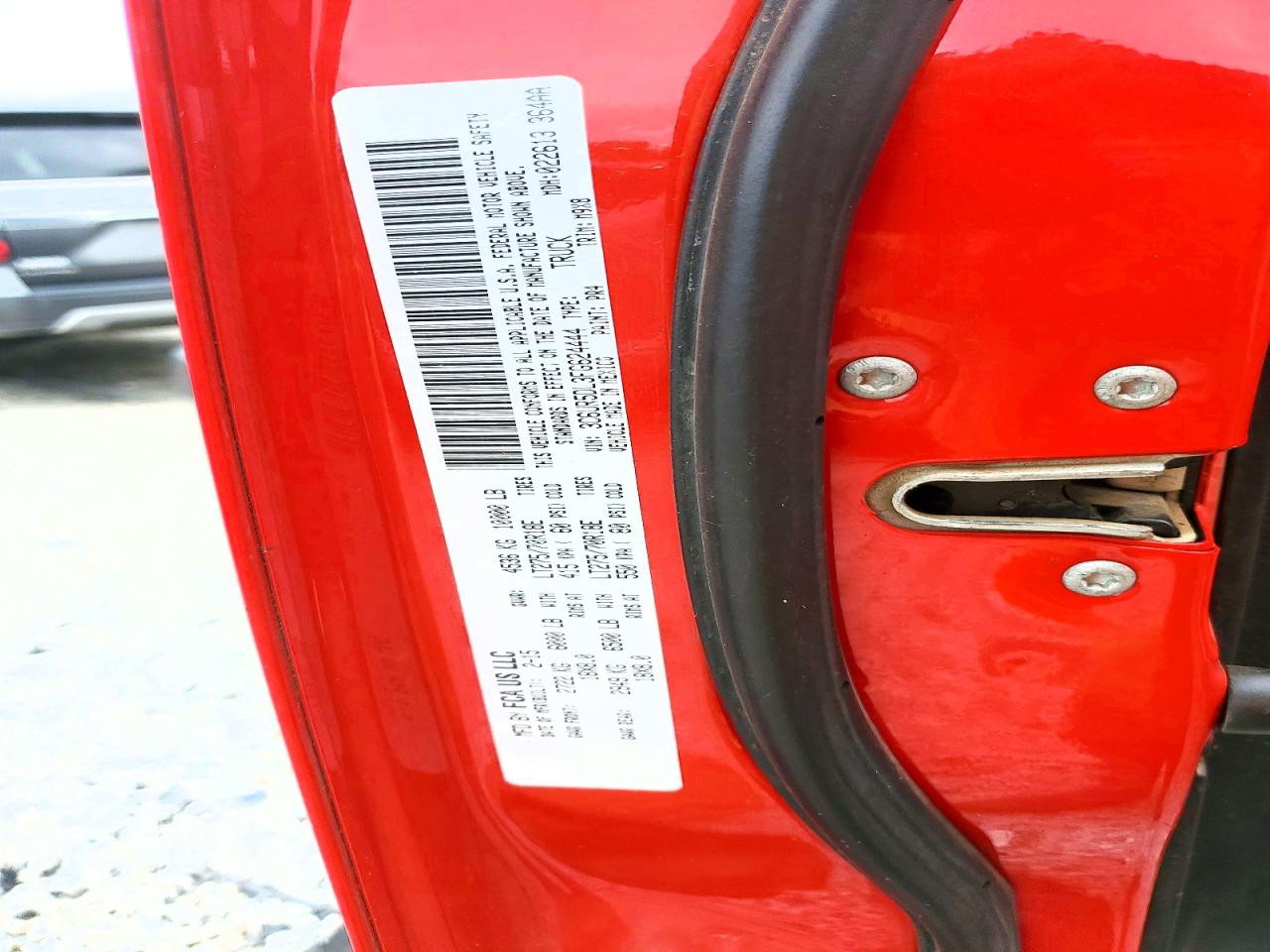 2015 Ram 2500 Slt Red vin: 3C6UR5DL3FG624444