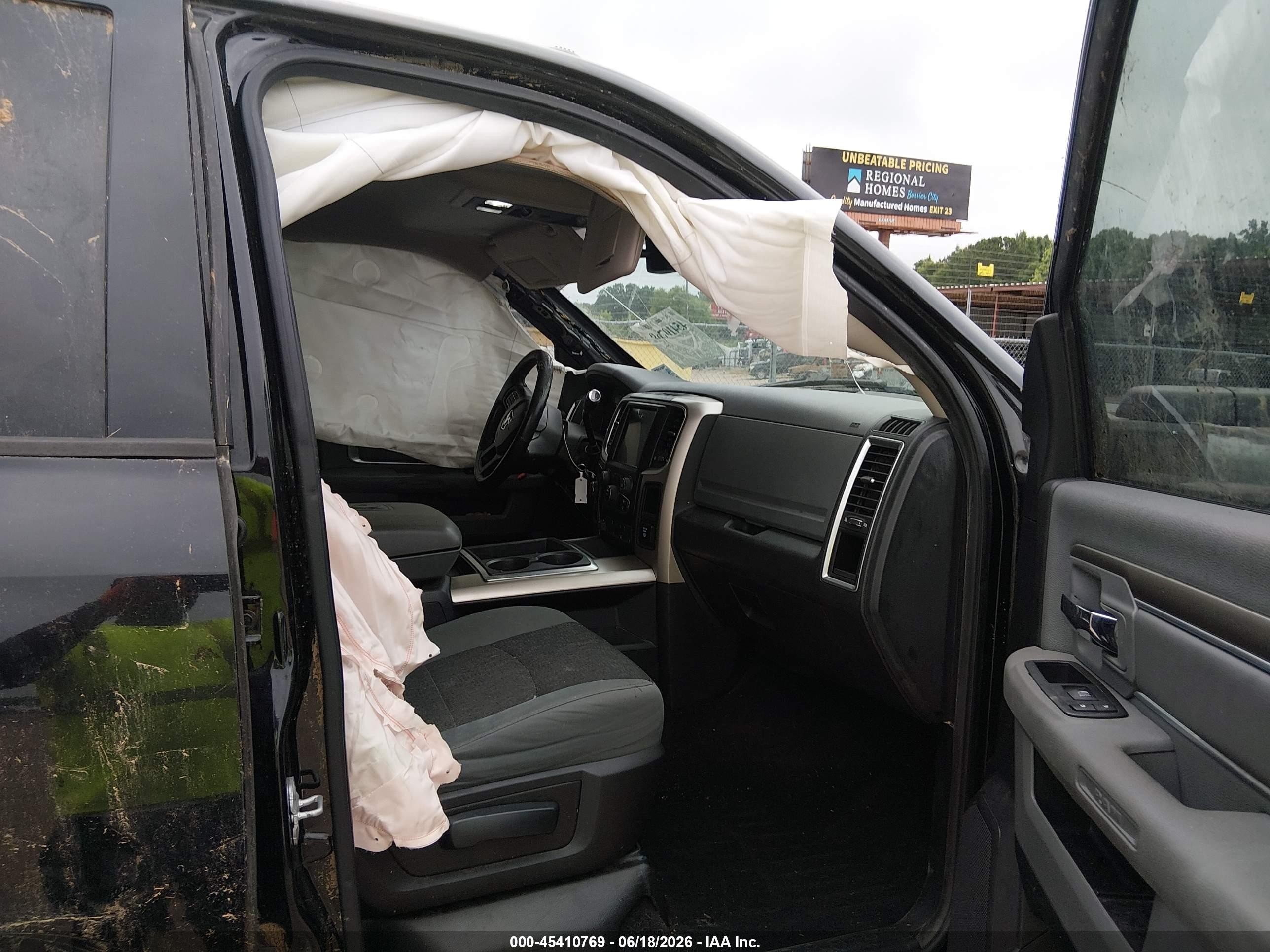 2014 Ram 2500 Big Horn Black vin: 3C6UR5DL4EG155234