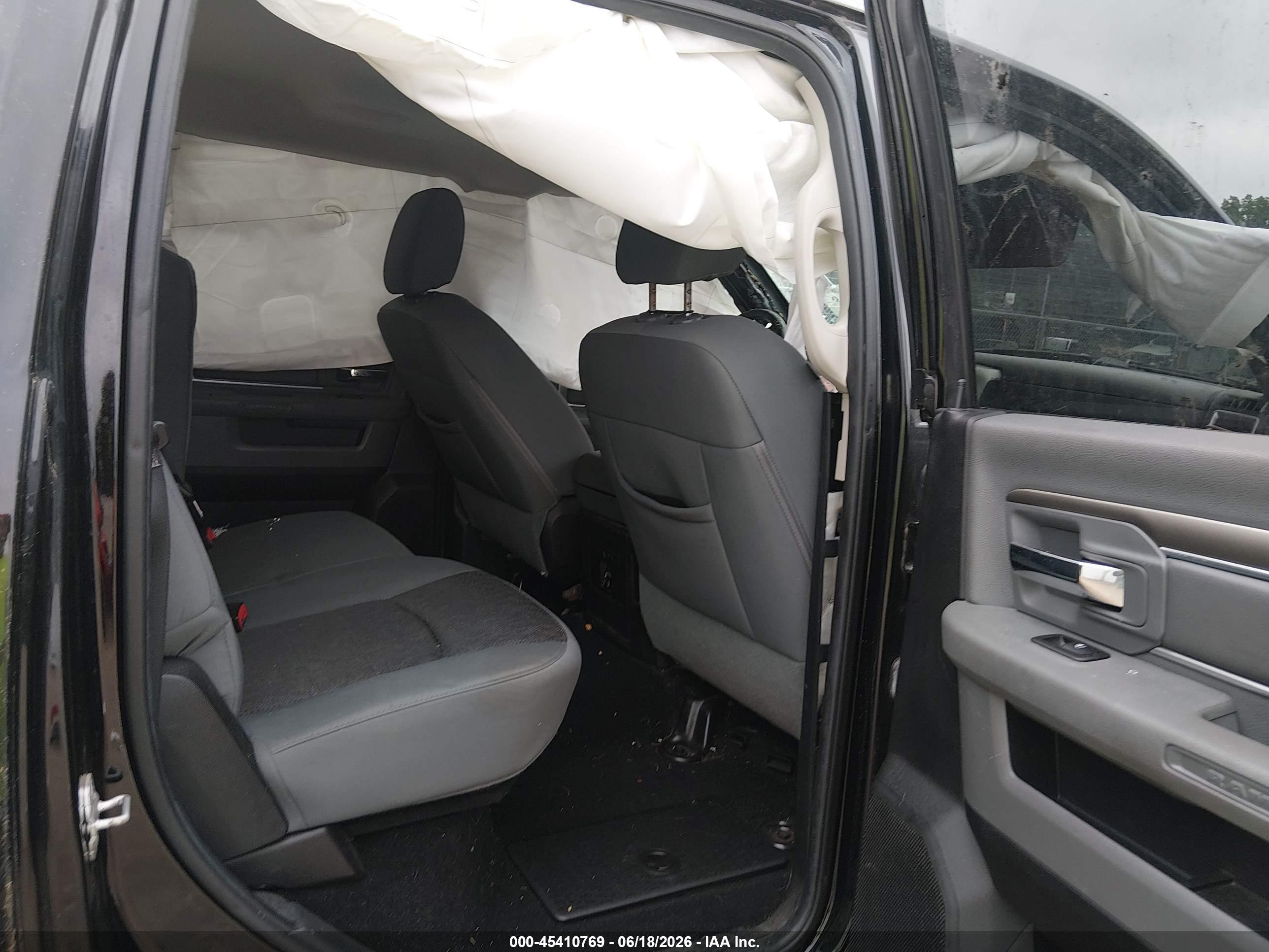 2014 Ram 2500 Big Horn Black vin: 3C6UR5DL4EG155234