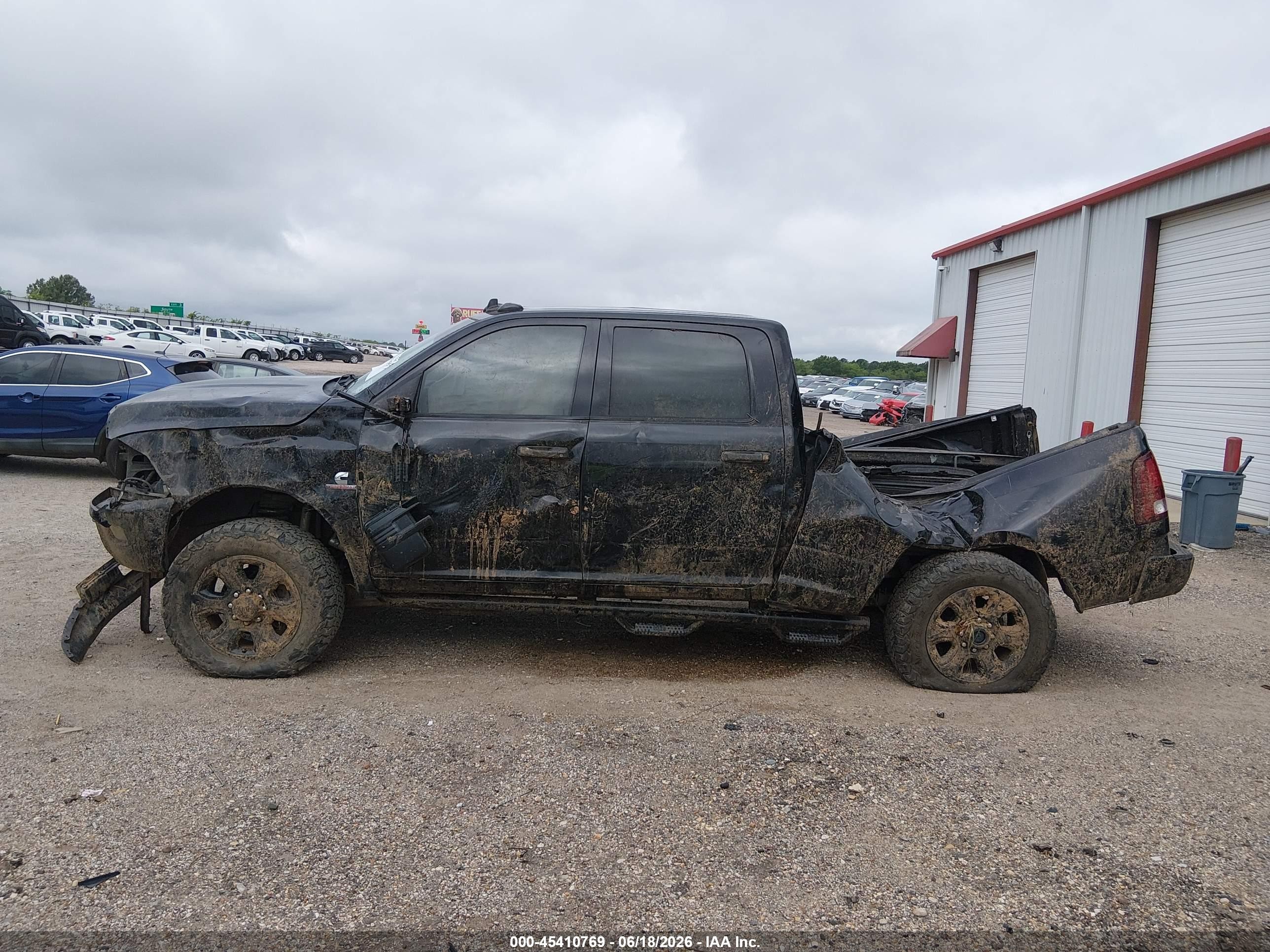 2014 Ram 2500 Big Horn Black vin: 3C6UR5DL4EG155234