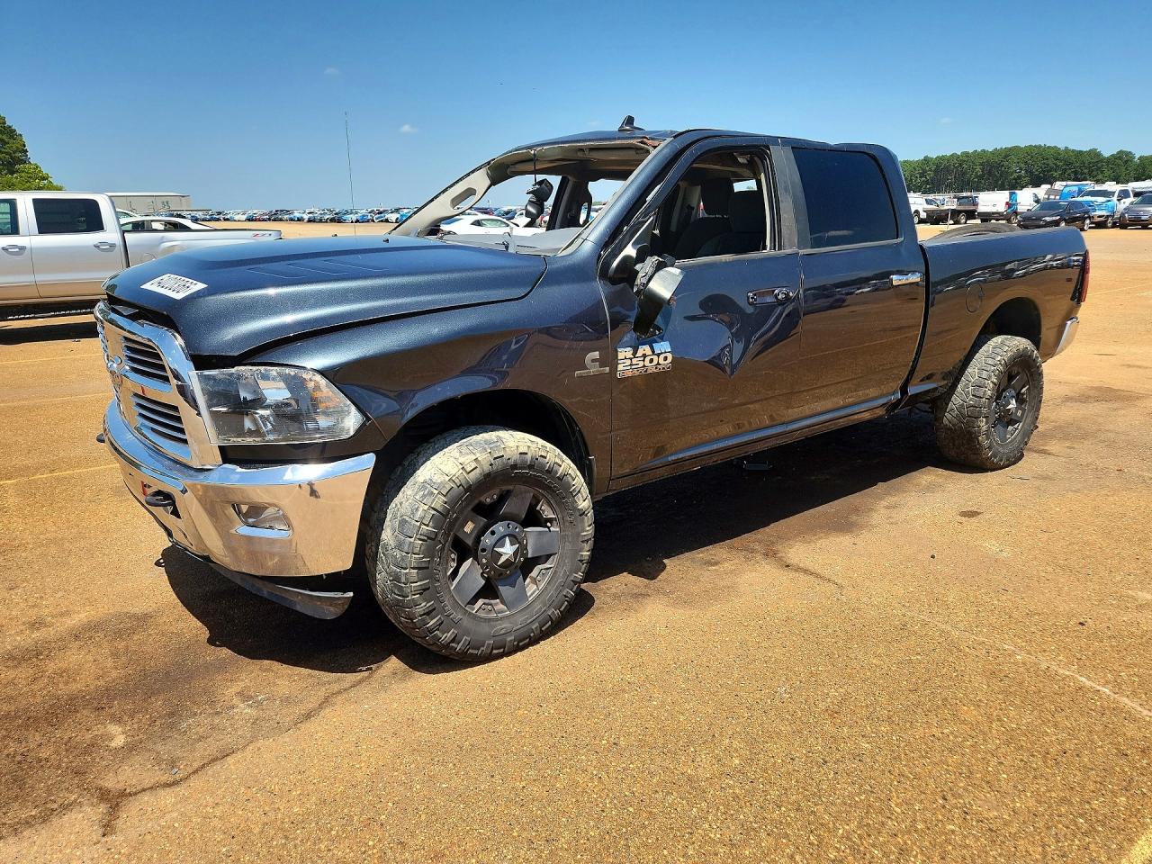 2015 Ram 2500 Slt Угольный vin: 3C6UR5DL4FG553495