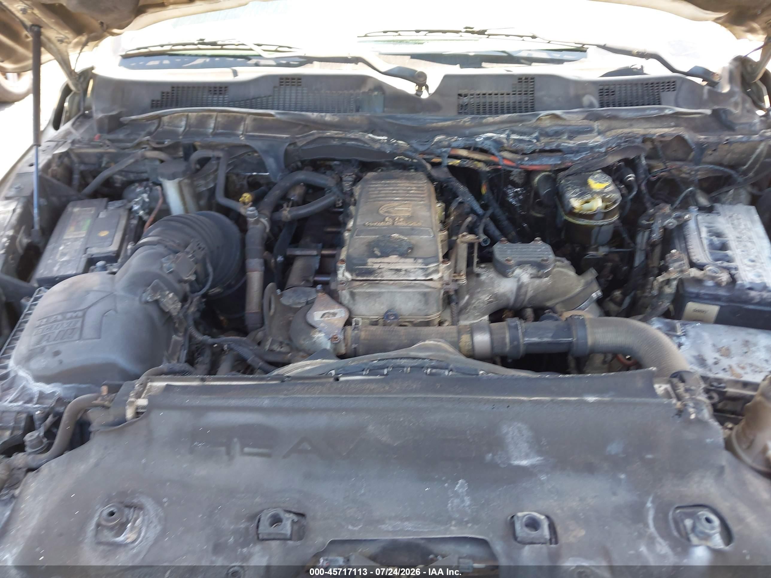 2013 Ram 2500 Big Horn Белый vin: 3C6UR5DL5DG612583