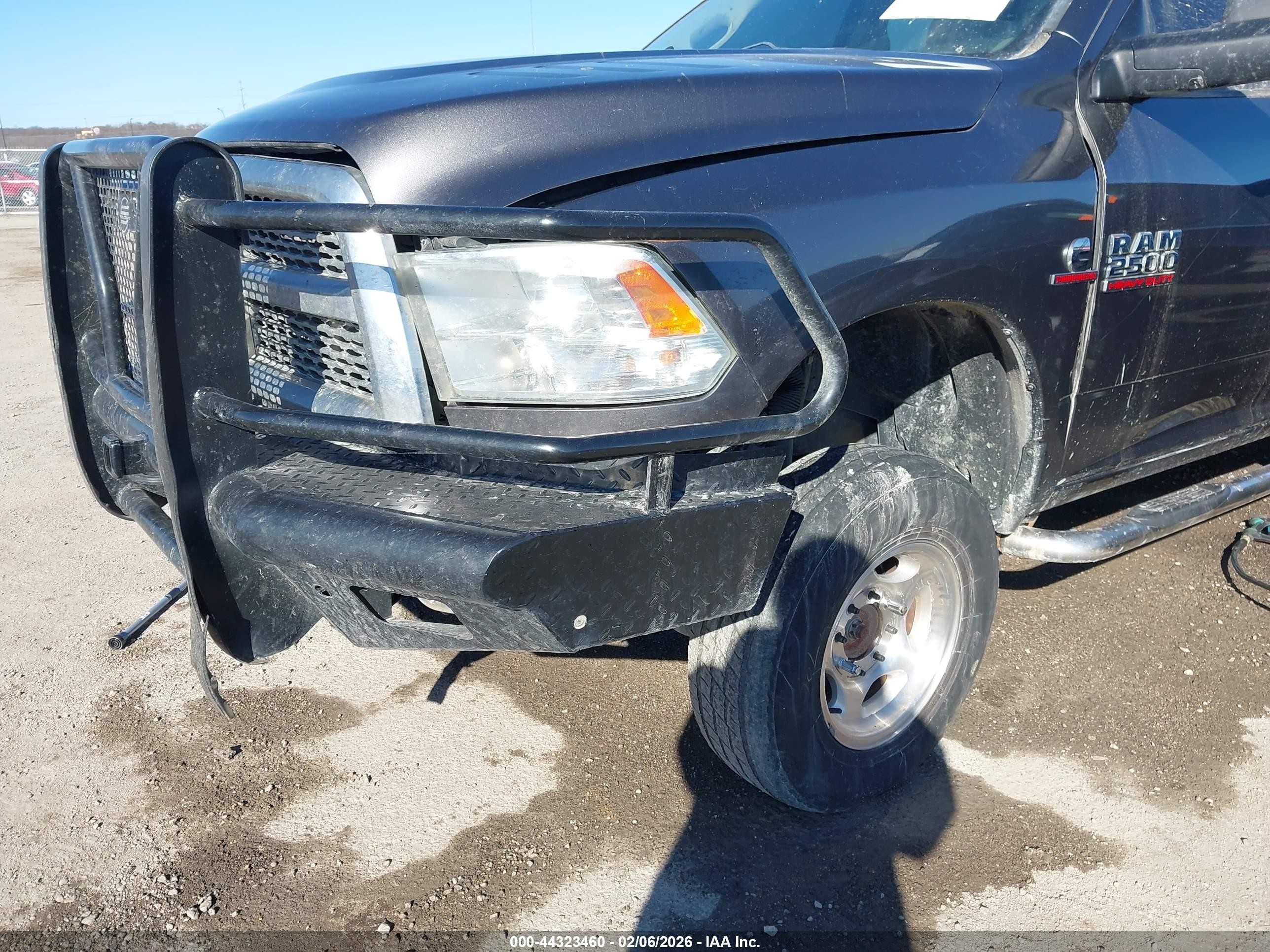 2014 Ram 2500 Lone Star Серый vin: 3C6UR5DL5EG145506