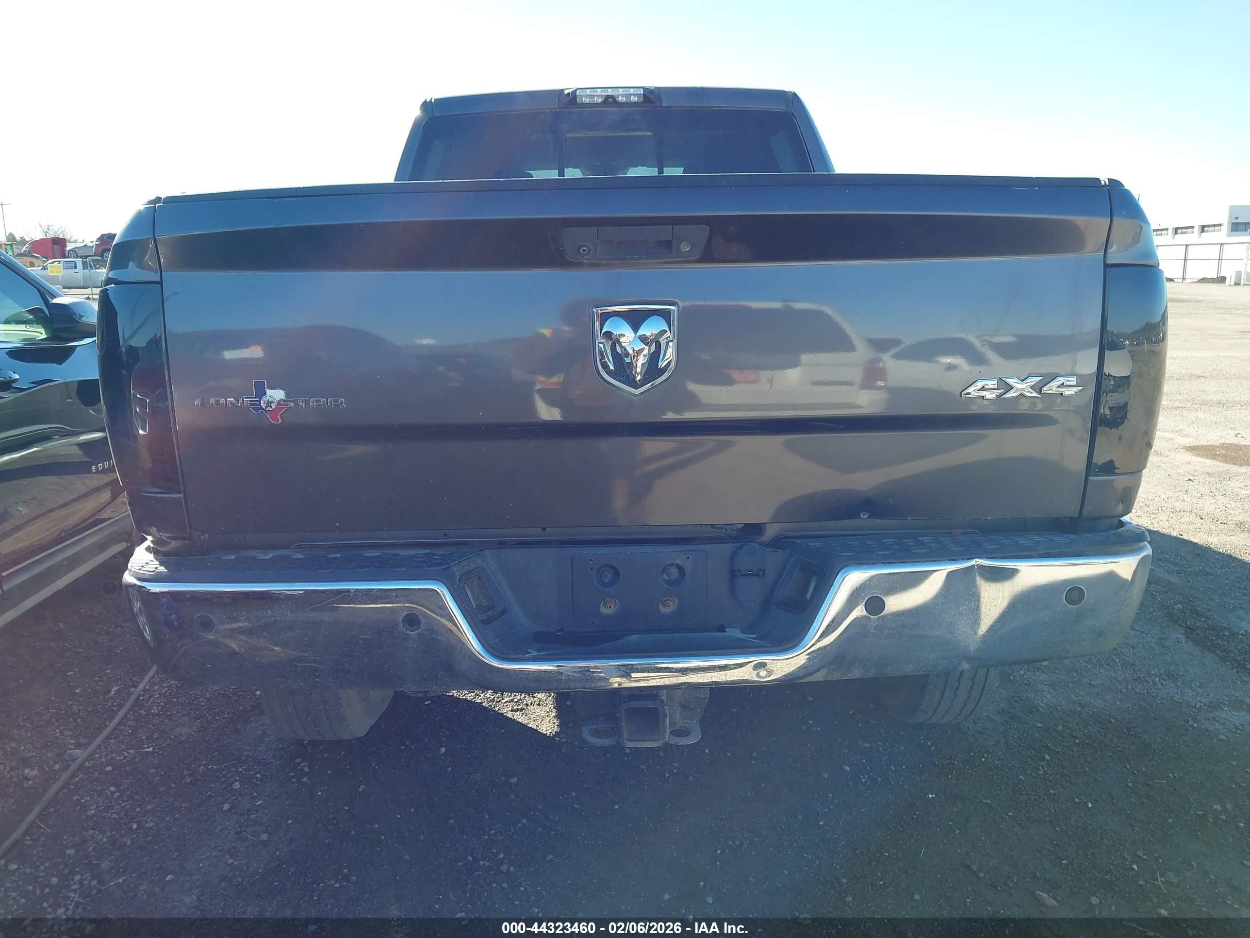 2014 Ram 2500 Lone Star Серый vin: 3C6UR5DL5EG145506