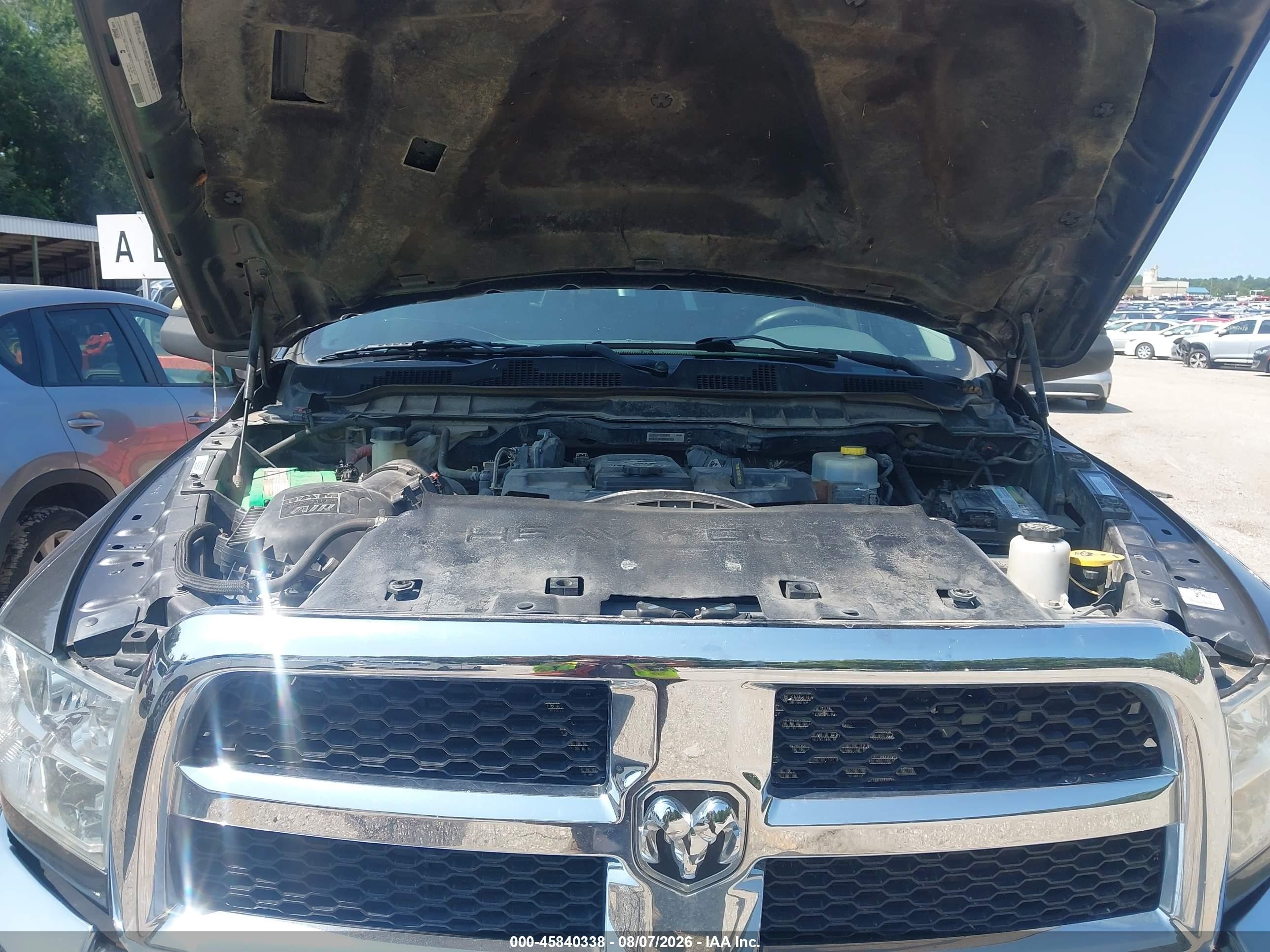 2015 Ram 2500 Slt Gray vin: 3C6UR5DL5FG610609