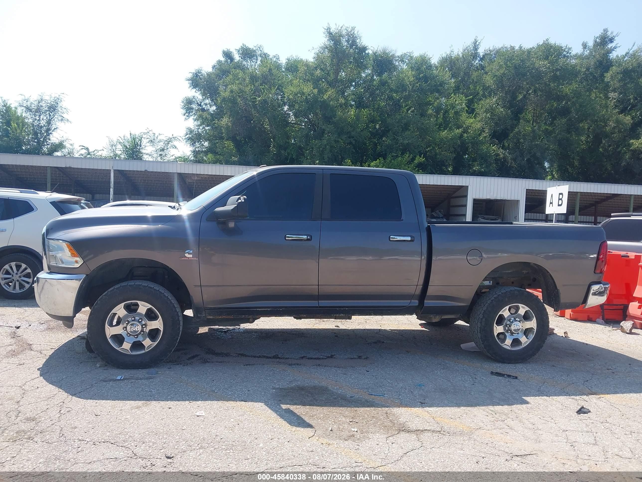 2015 Ram 2500 Slt Gray vin: 3C6UR5DL5FG610609