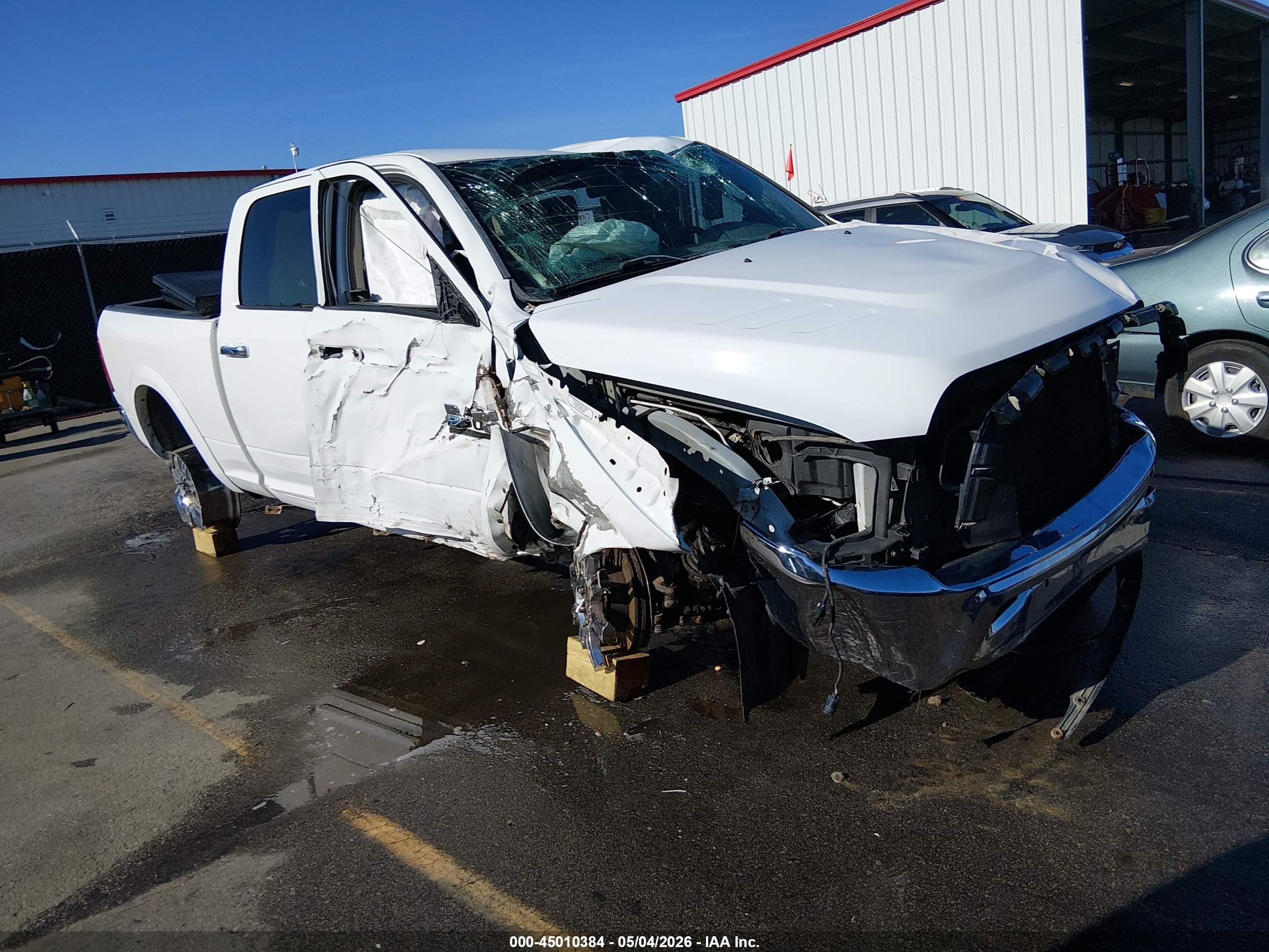 2015 Ram 2500 Slt White vin: 3C6UR5DL5FG691630