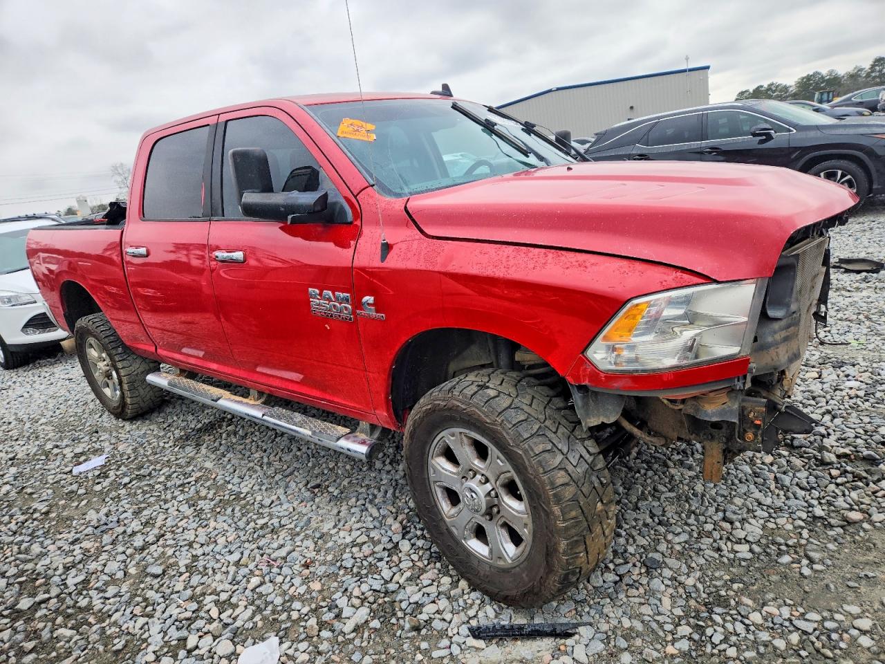 2014 Ram 2500 Slt Red vin: 3C6UR5DL6EG244559