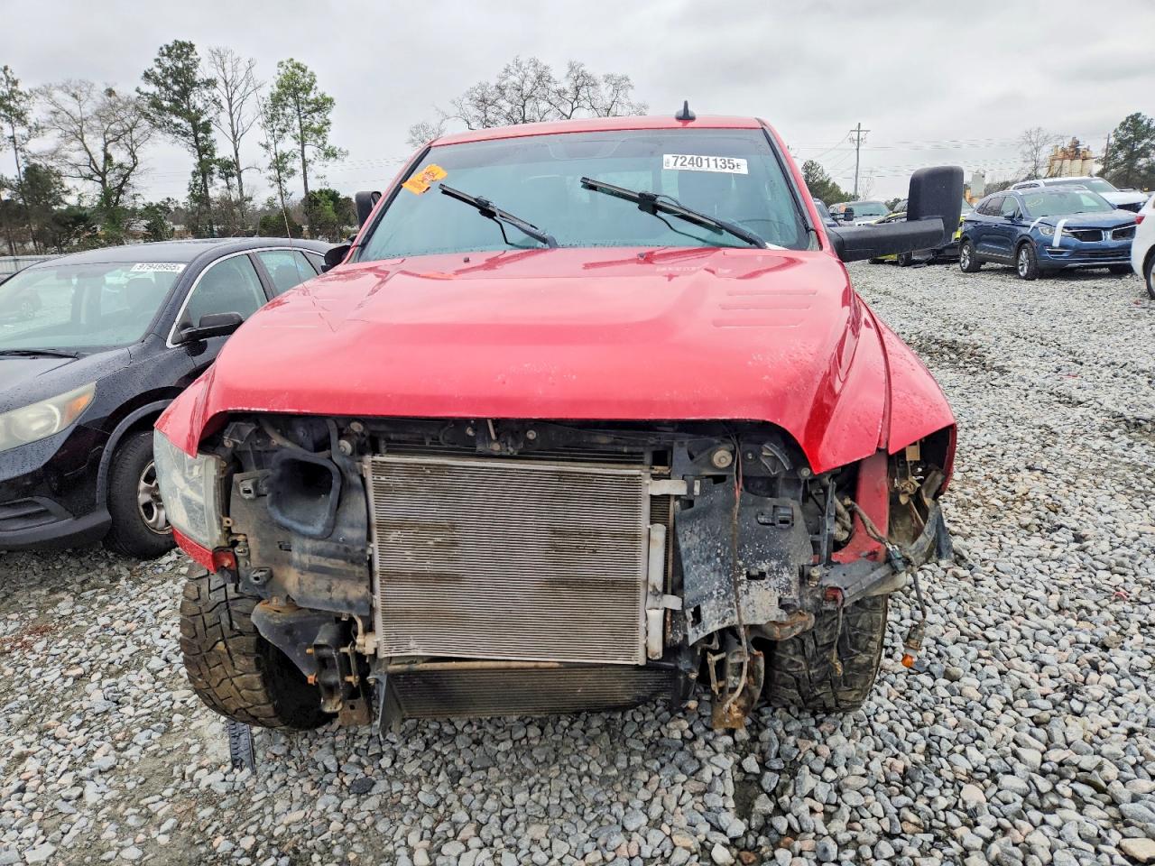 2014 Ram 2500 Slt Red vin: 3C6UR5DL6EG244559