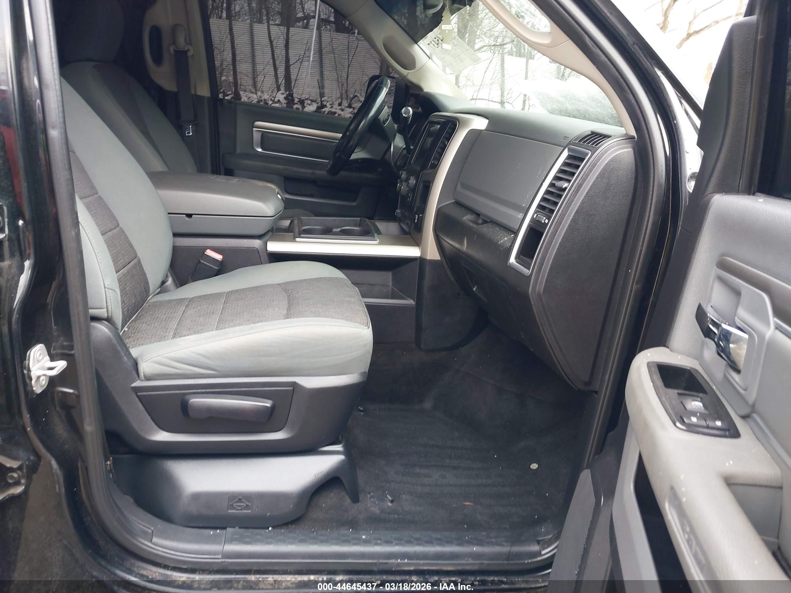 2014 Ram 2500 Big Horn Black vin: 3C6UR5DL6EG272717