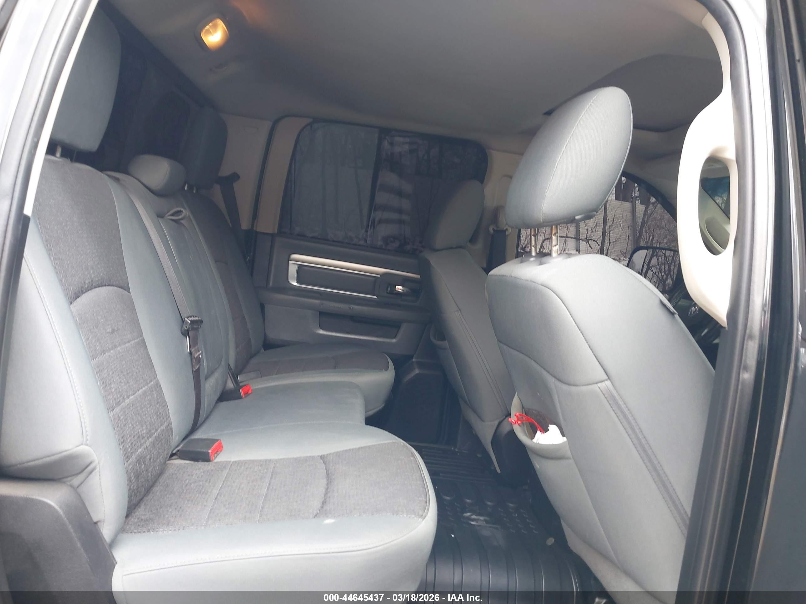 2014 Ram 2500 Big Horn Black vin: 3C6UR5DL6EG272717