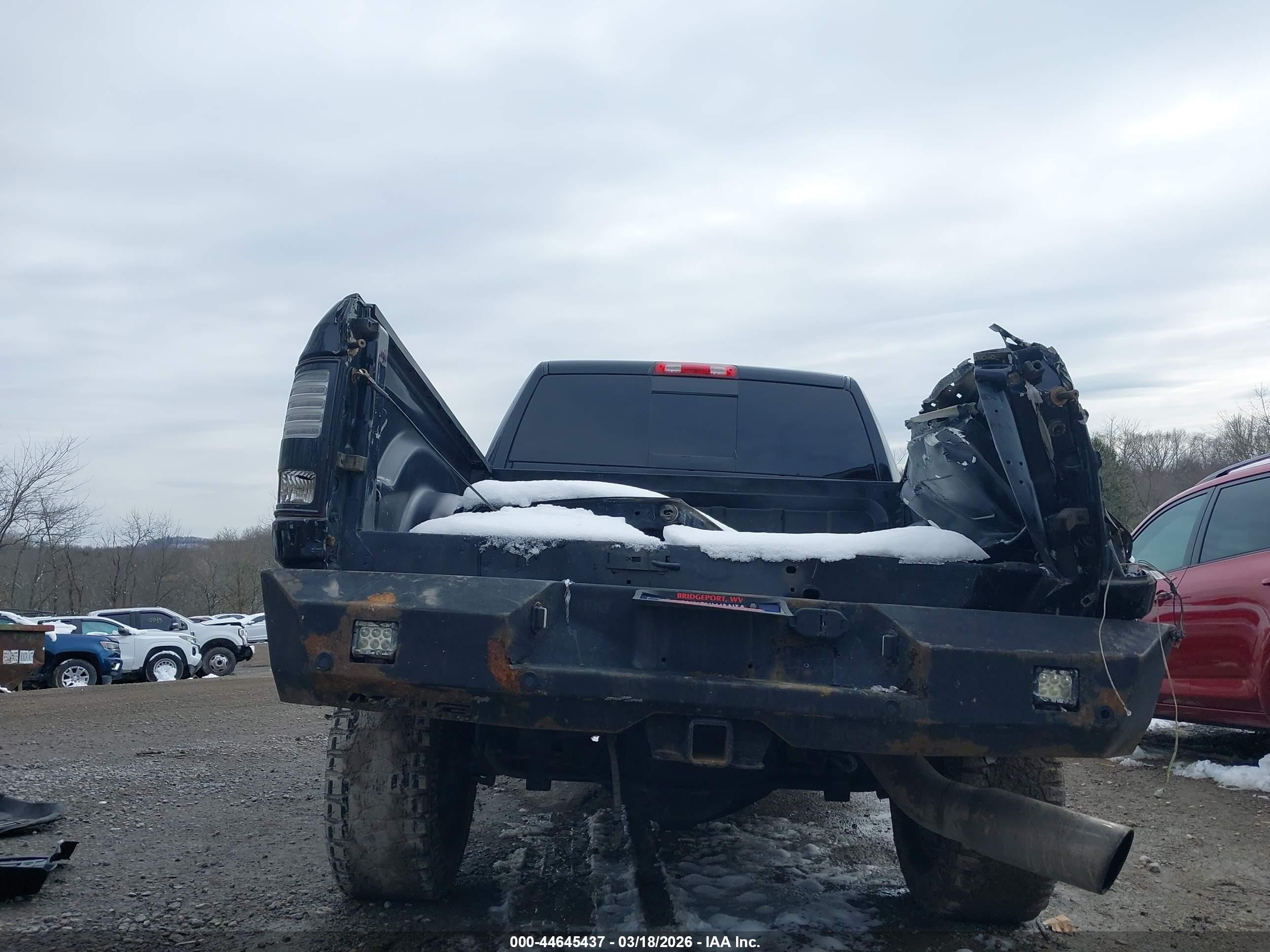 2014 Ram 2500 Big Horn Black vin: 3C6UR5DL6EG272717