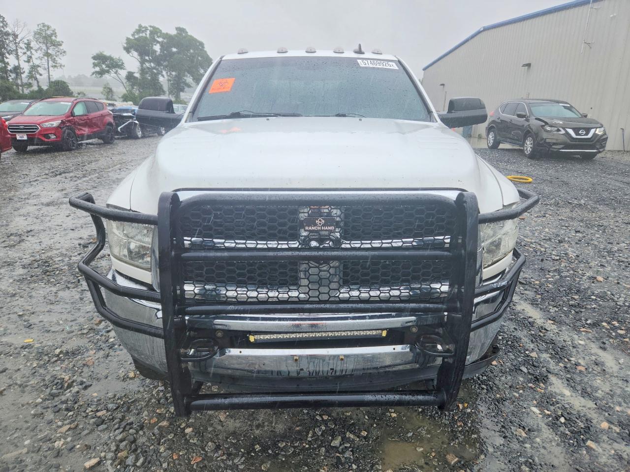 2015 Ram 2500 Slt Белый vin: 3C6UR5DL6FG659480