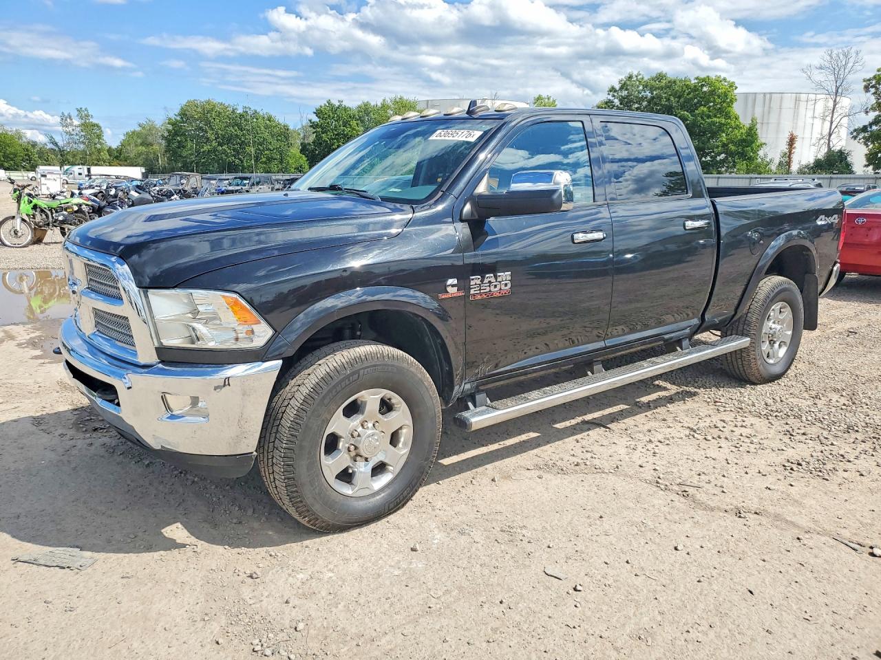 2018 Ram 2500 Slt Black vin: 3C6UR5DL6JG314765