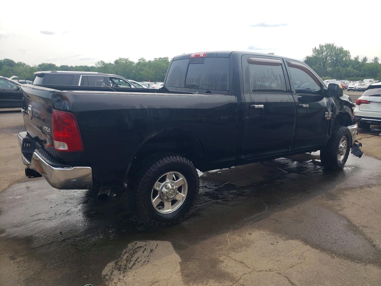 2013 Ram 2500 Slt Черный vin: 3C6UR5DL7DG575990
