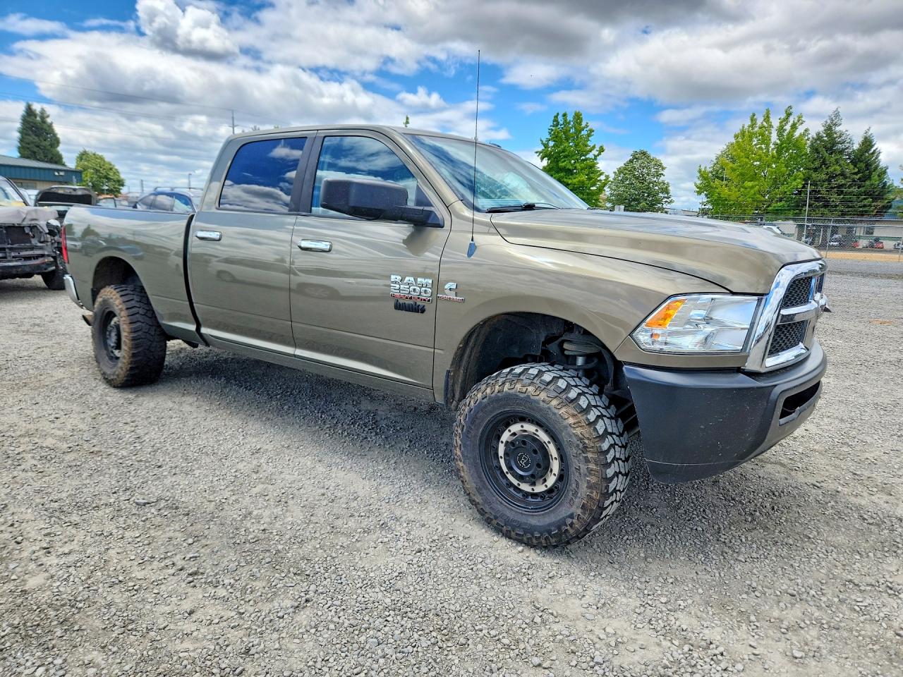 2013 Ram 2500 Slt Green vin: 3C6UR5DL7DG612844