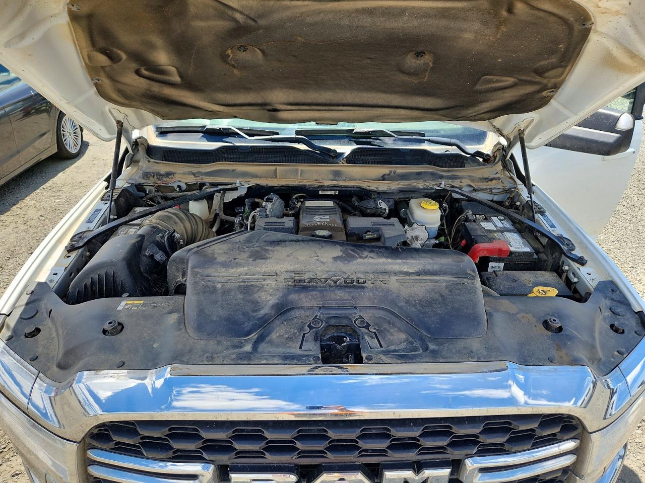 2022 Ram 2500 Big Horn White vin: 3C6UR5DL7NG247485