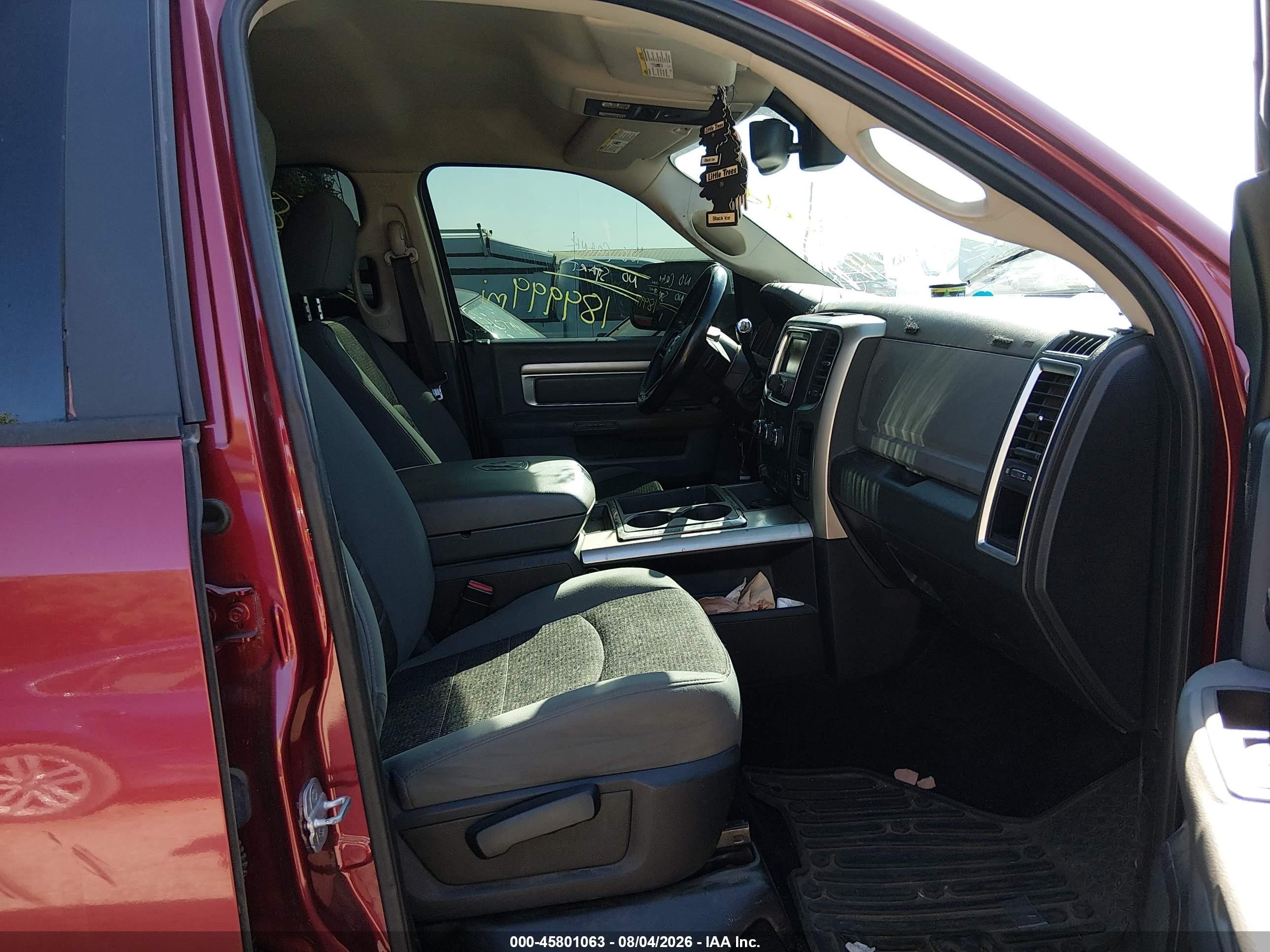 2013 Ram 2500 Slt Красный vin: 3C6UR5DL8DG543288