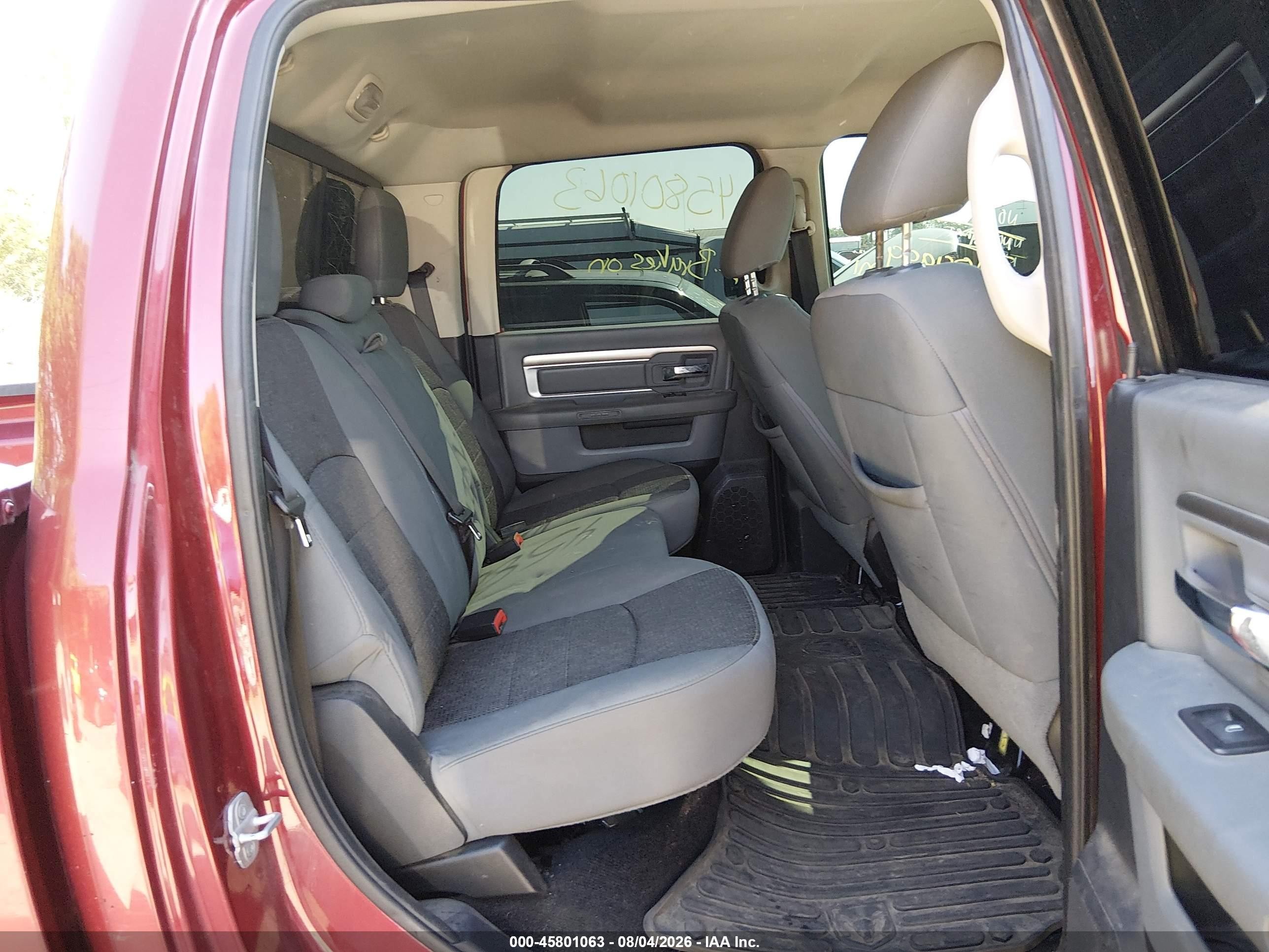 2013 Ram 2500 Slt Красный vin: 3C6UR5DL8DG543288