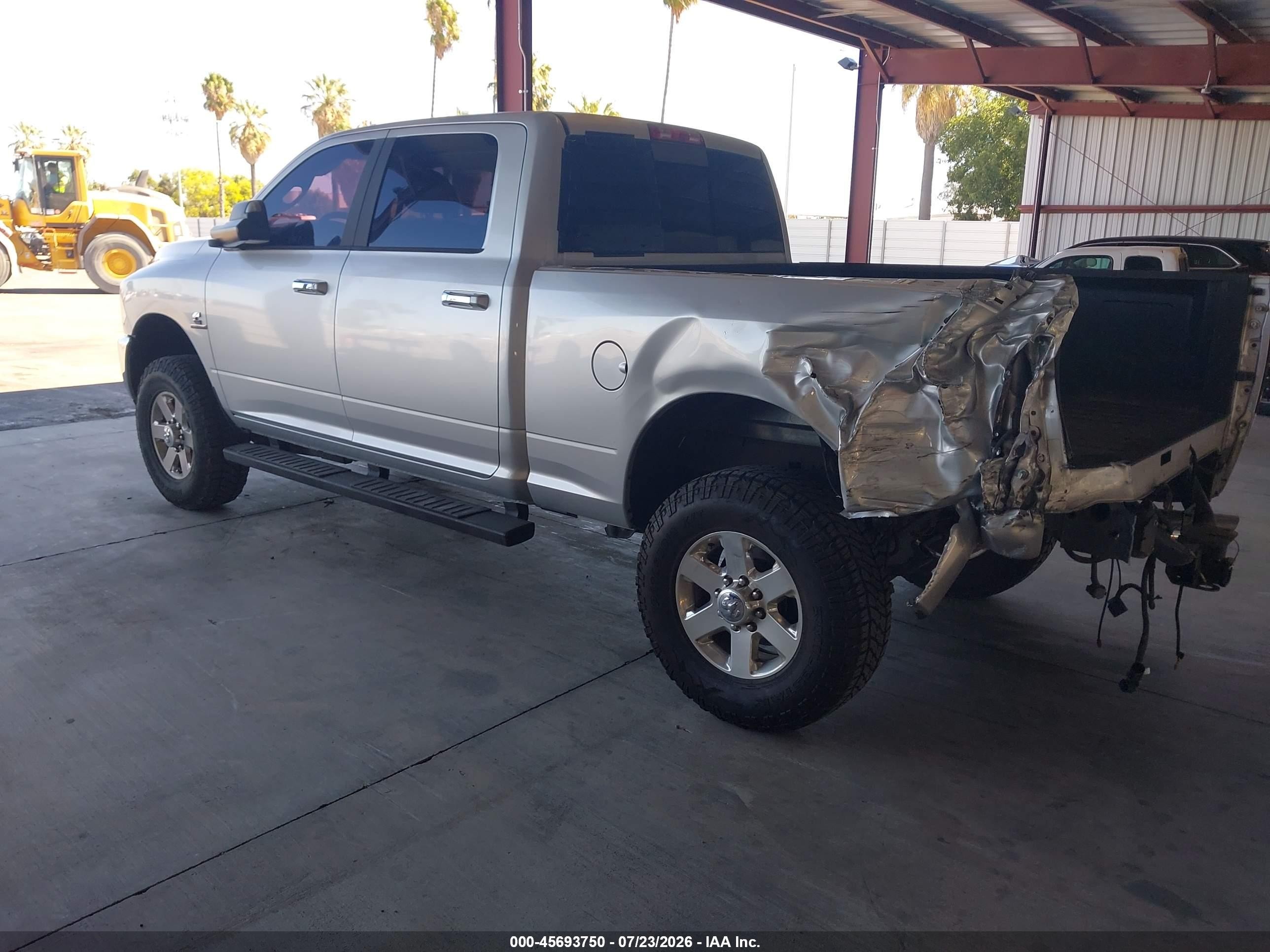 2014 Ram 2500 Slt Silver vin: 3C6UR5DL8EG312487