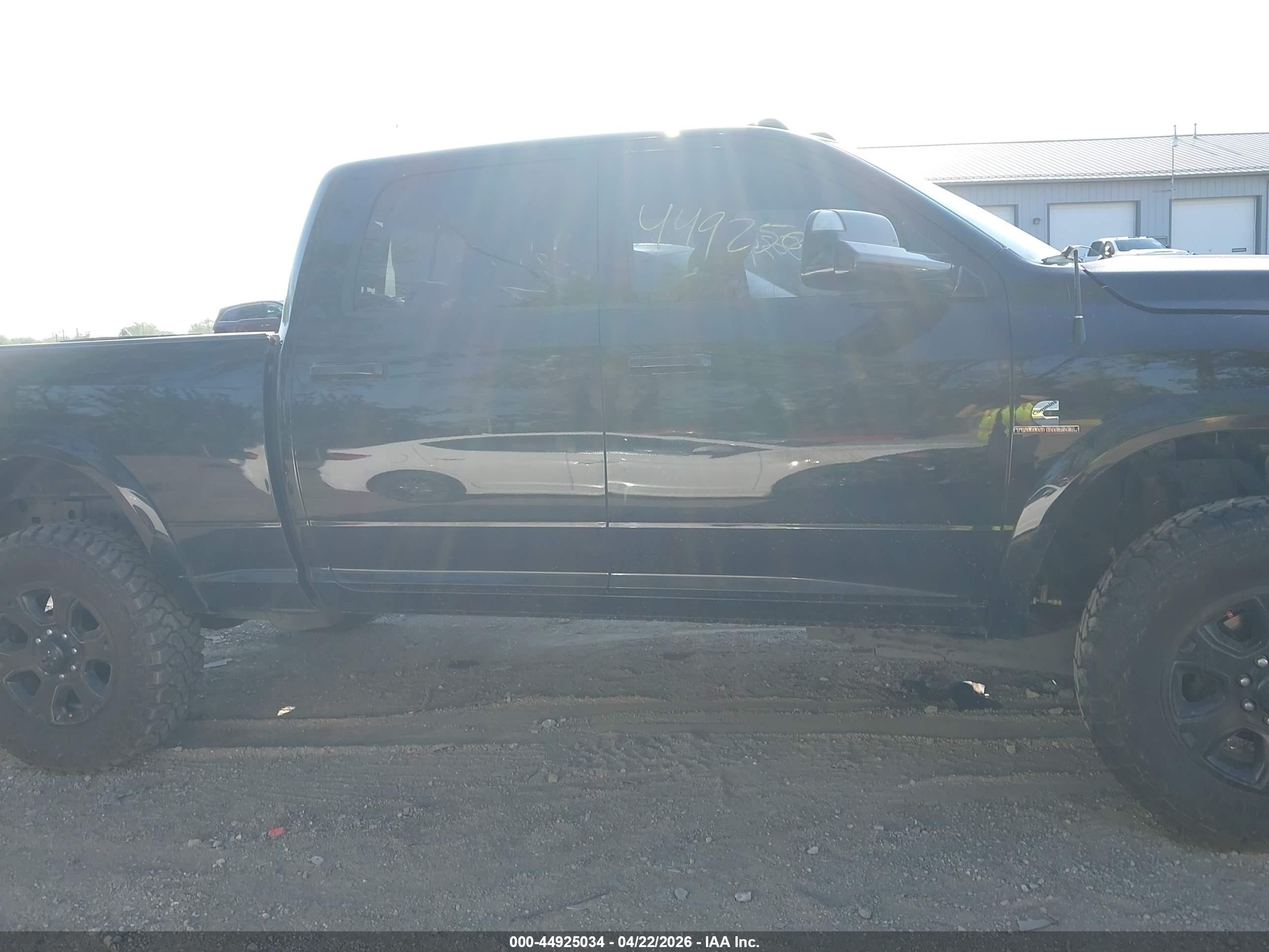 2014 Ram 2500 Big Horn Black vin: 3C6UR5DL9EG257290