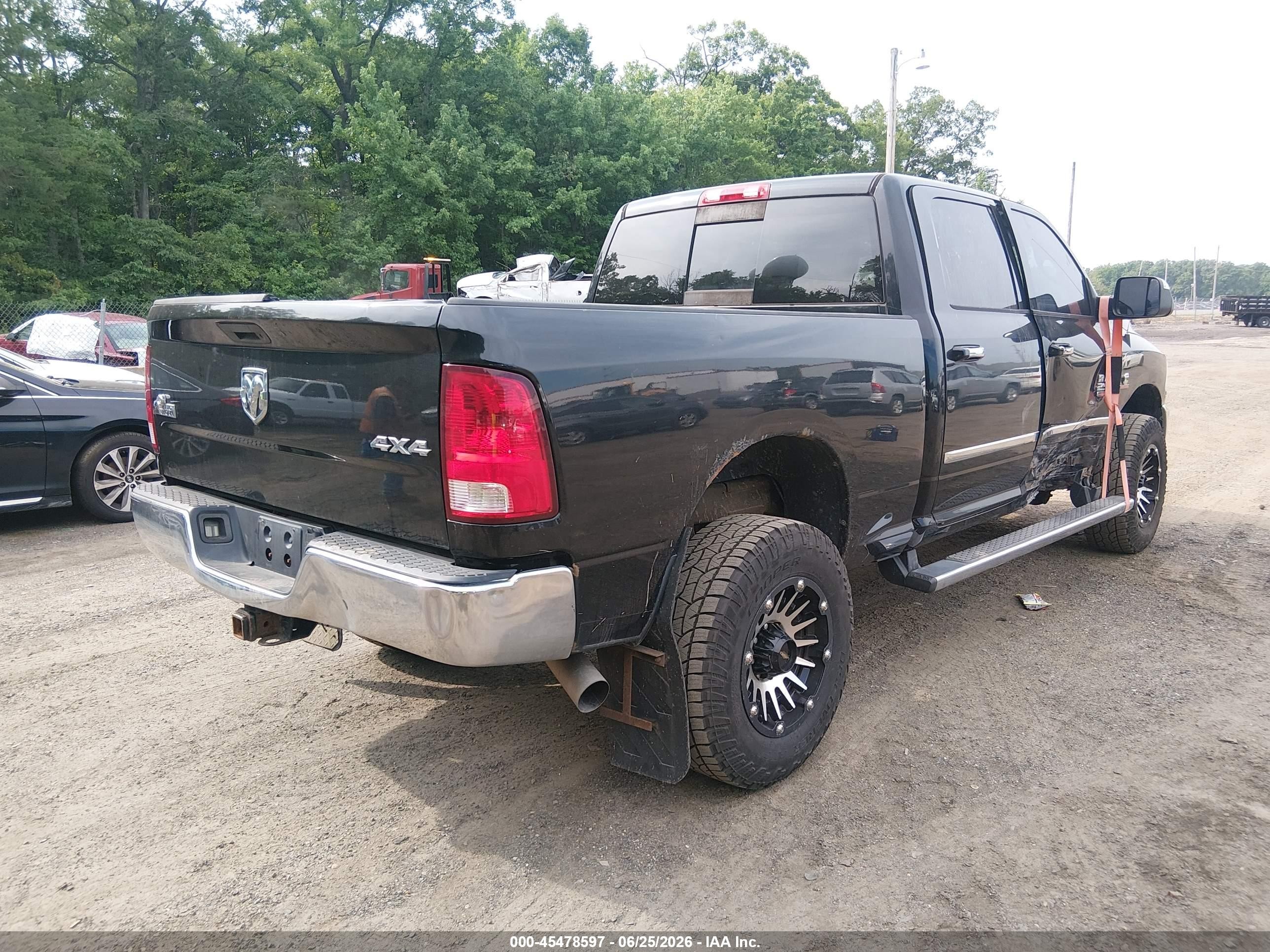 2014 Ram 2500 Big Horn Black vin: 3C6UR5DL9EG259105