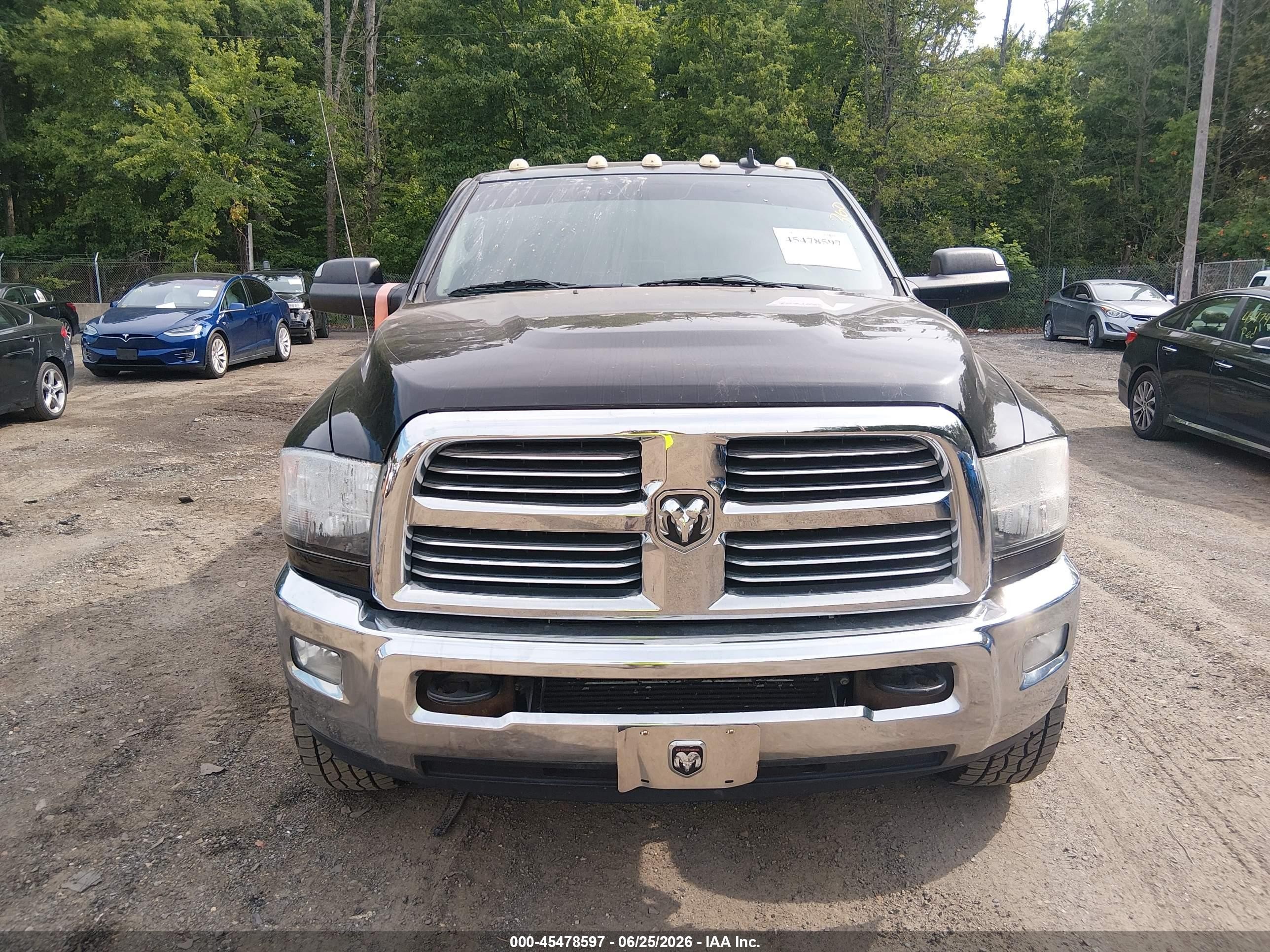 2014 Ram 2500 Big Horn Black vin: 3C6UR5DL9EG259105