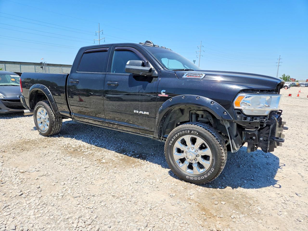 2020 Ram 2500 Big Horn Black vin: 3C6UR5DL9LG202383