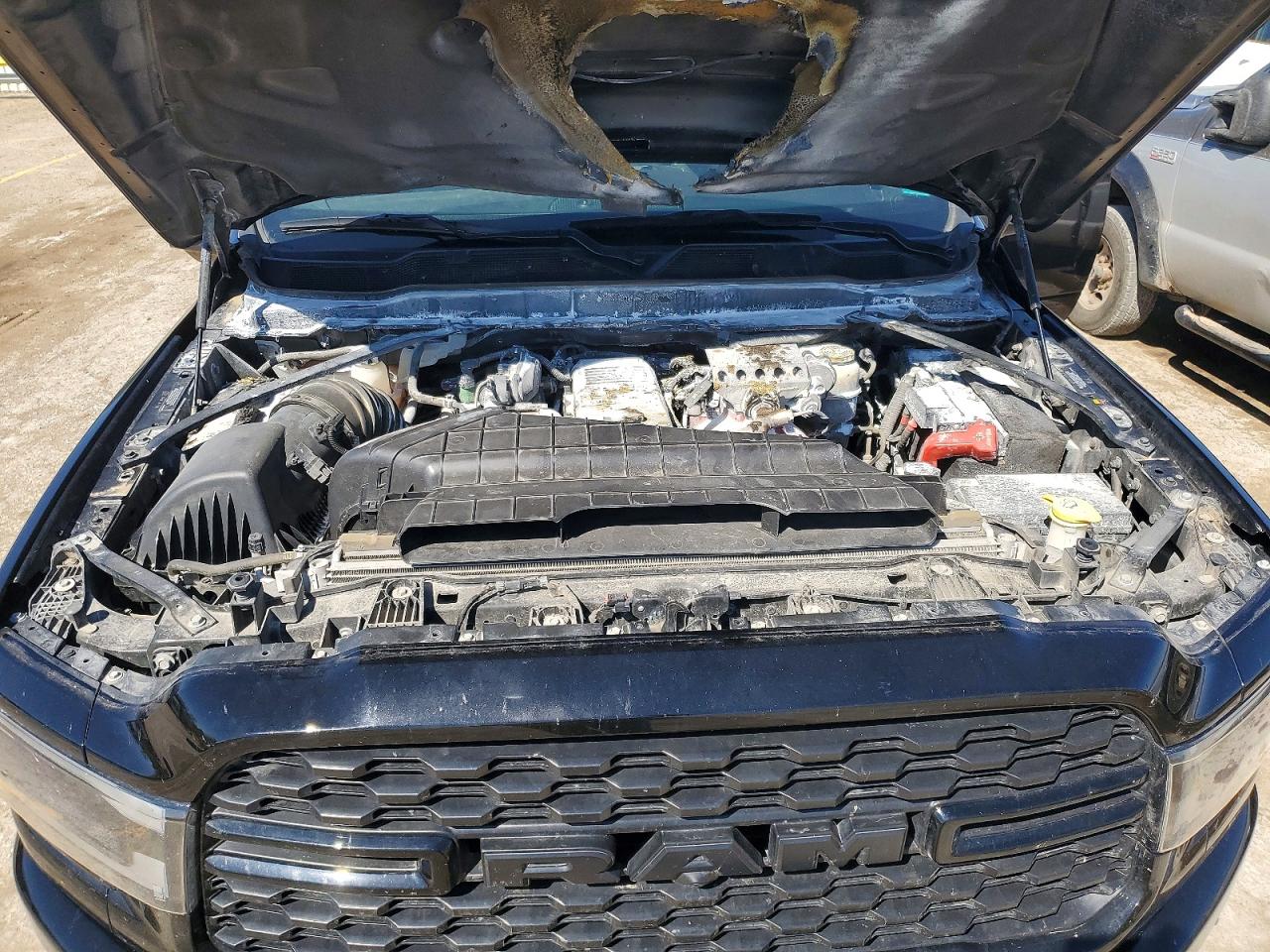 2023 Ram 2500 Big Horn Black vin: 3C6UR5DL9PG618472
