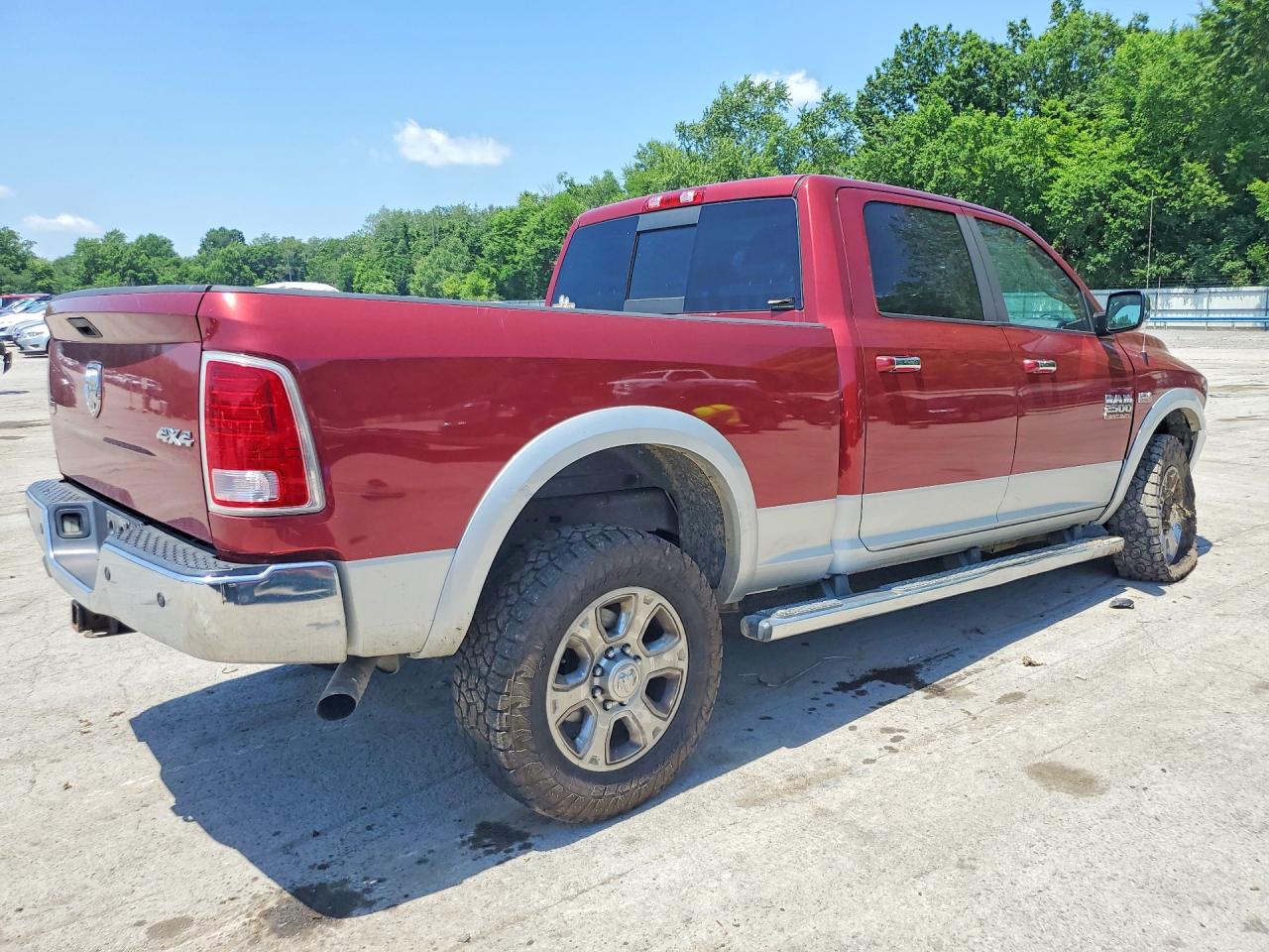 2014 Ram 2500 Laramie Maroon vin: 3C6UR5FJ2EG276677
