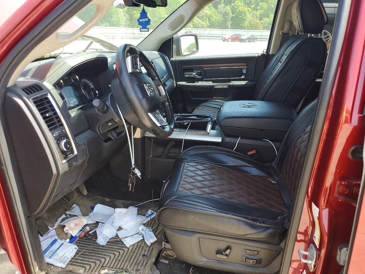 2014 Ram 2500 Laramie Maroon vin: 3C6UR5FJ2EG276677