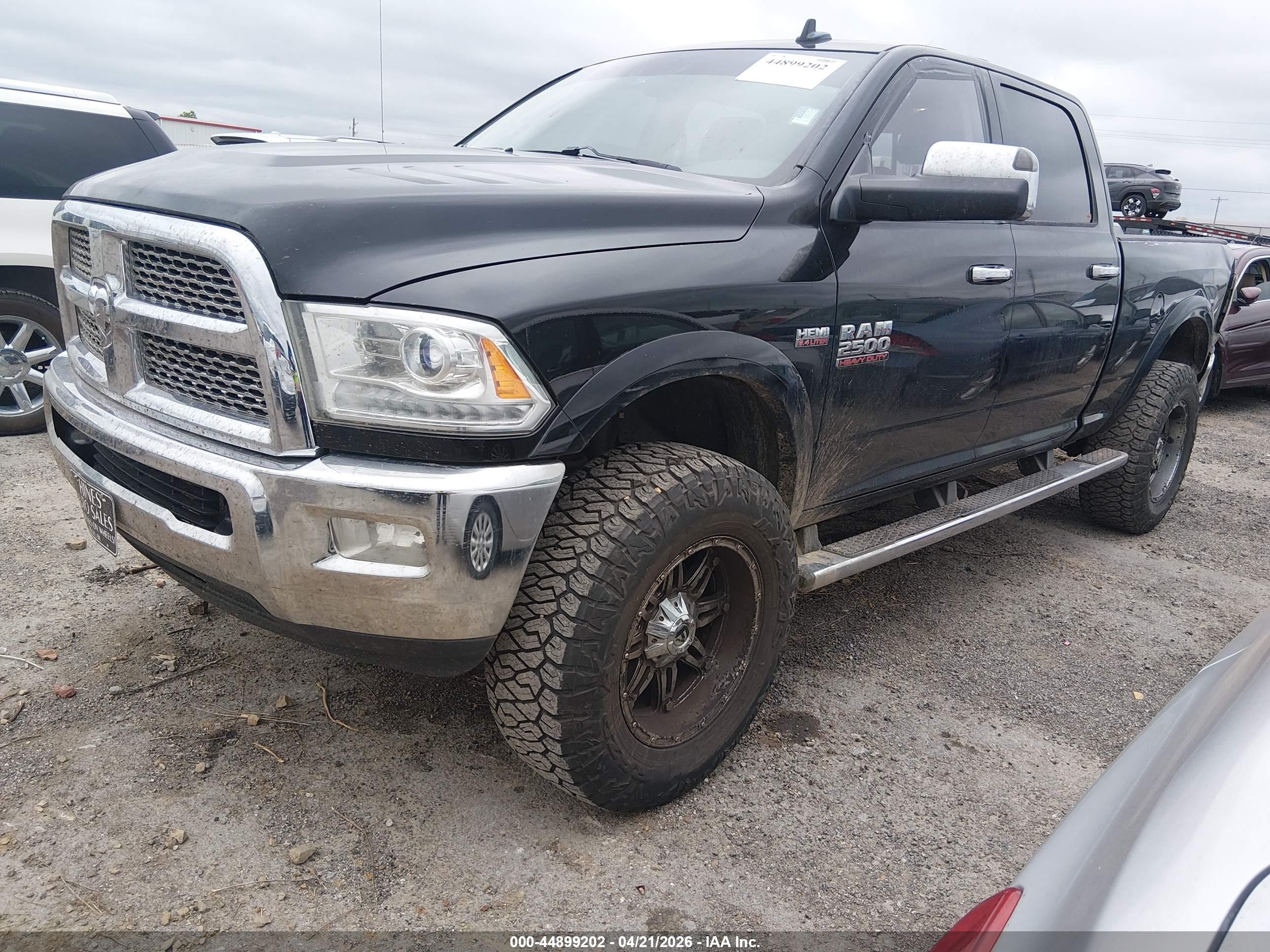 2014 Ram 2500 Laramie Черный vin: 3C6UR5FJ4EG315513