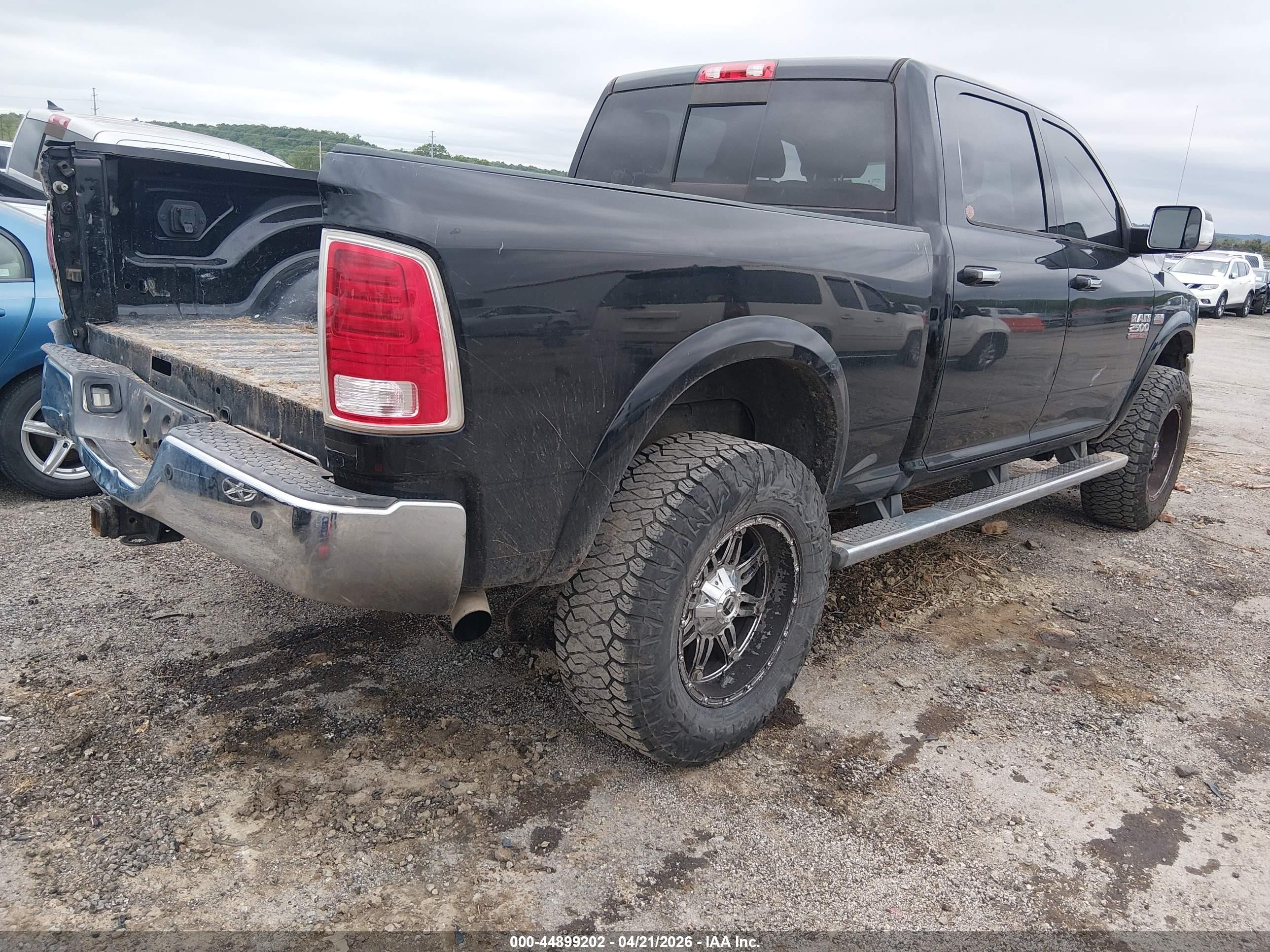 2014 Ram 2500 Laramie Черный vin: 3C6UR5FJ4EG315513