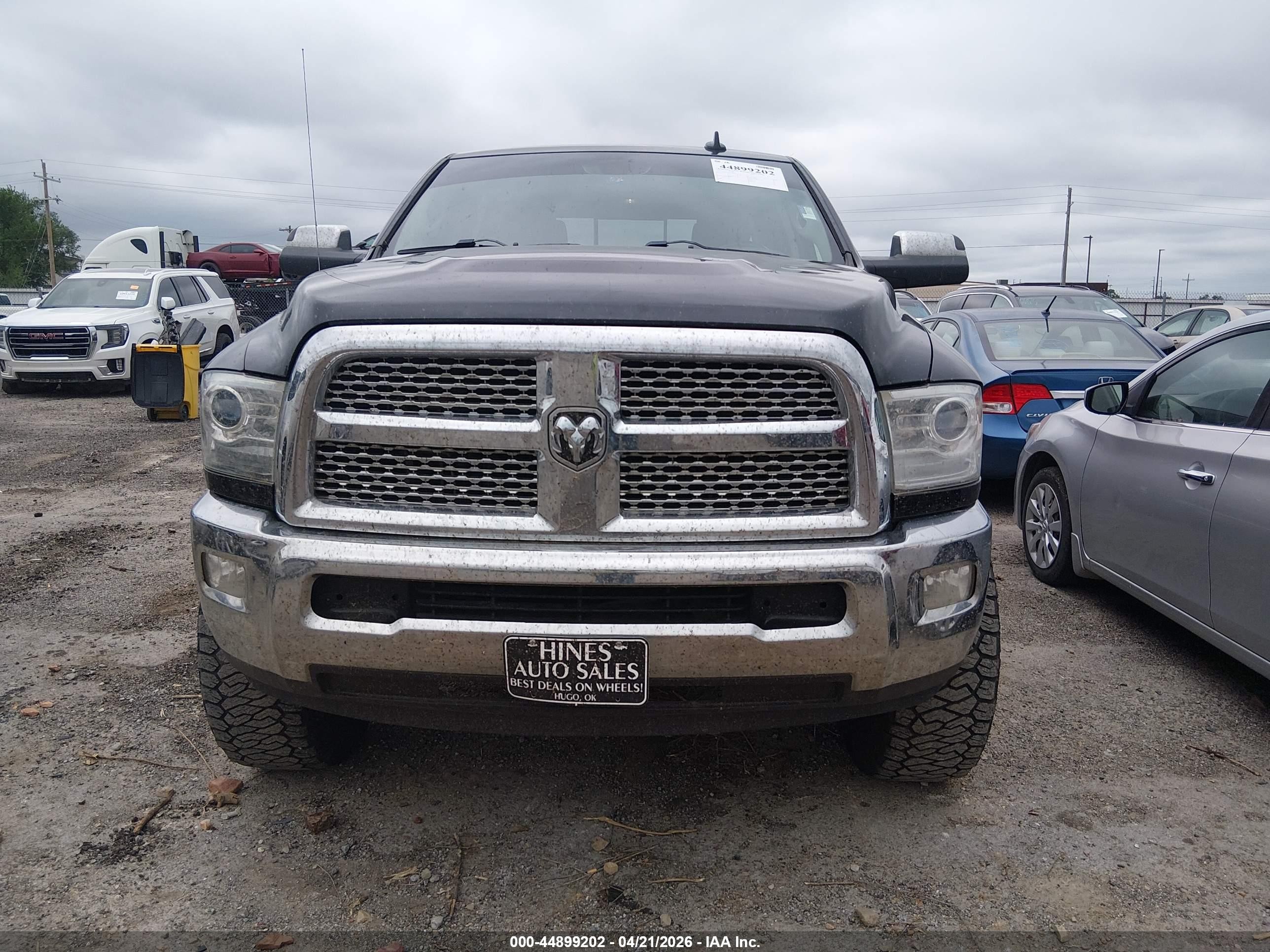 2014 Ram 2500 Laramie Черный vin: 3C6UR5FJ4EG315513