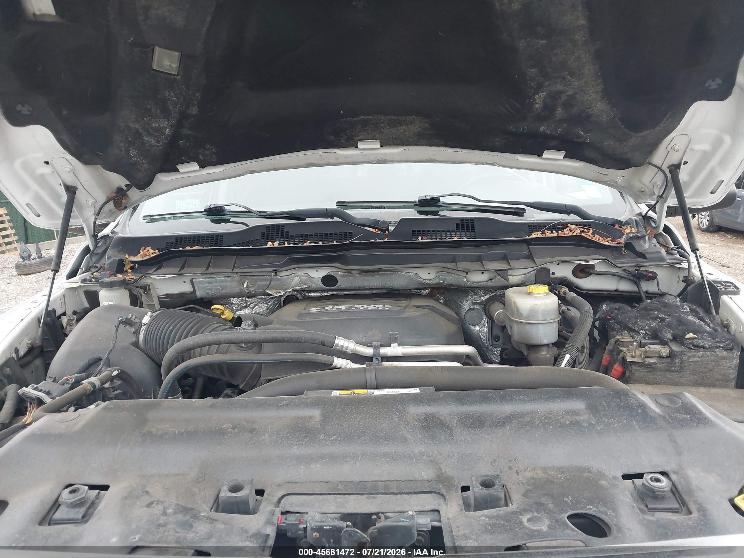2015 Ram 2500 Laramie Белый vin: 3C6UR5FJ5FG530299