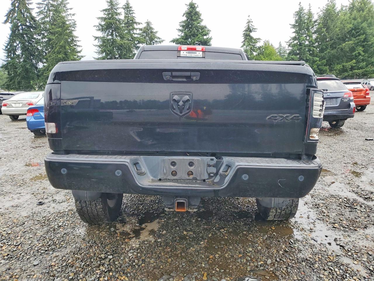 2015 Ram 2500 Laramie Черный vin: 3C6UR5FJ9FG594507