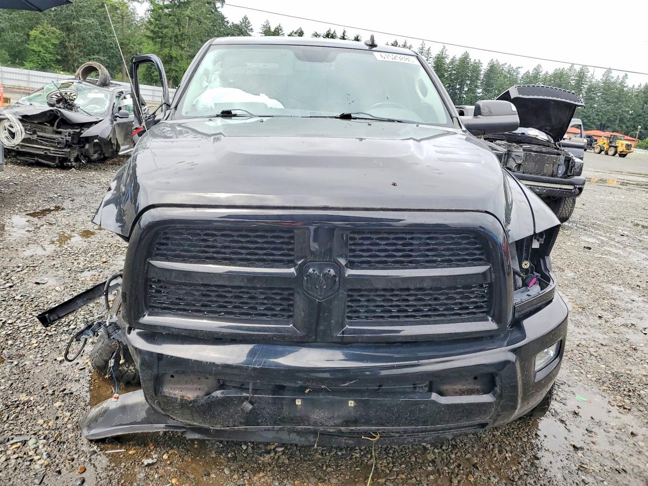 2015 Ram 2500 Laramie Черный vin: 3C6UR5FJ9FG594507