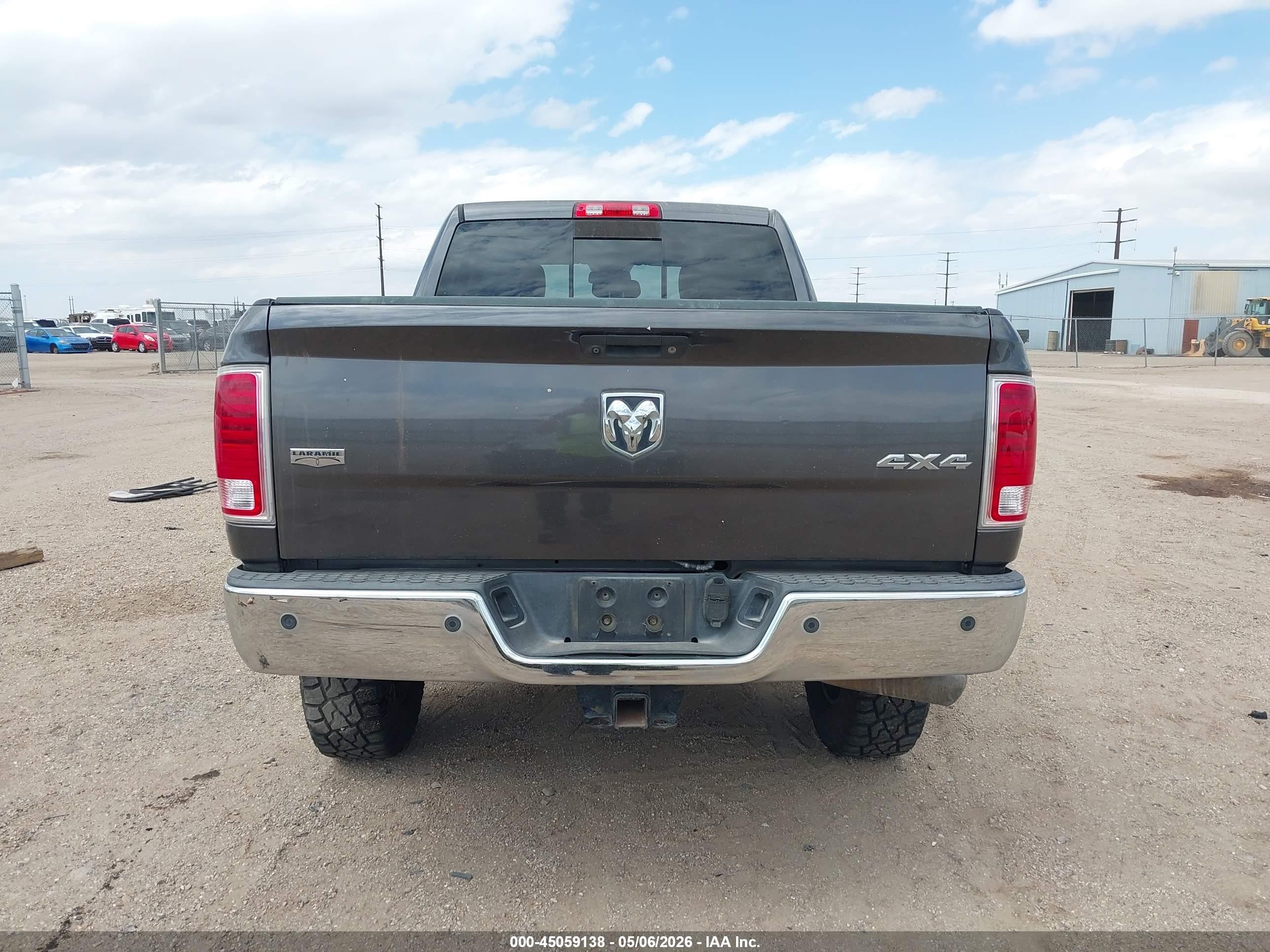 2015 Ram 2500 Laramie Pewter vin: 3C6UR5FL0FG521432