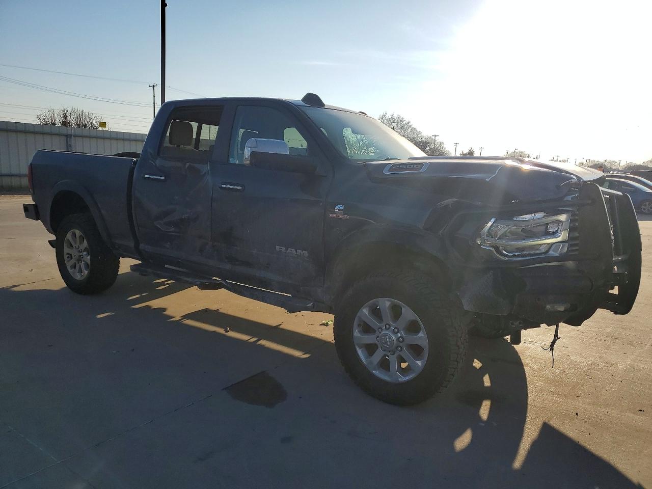 2019 Ram 2500 Laramie Blue vin: 3C6UR5FL0KG714934