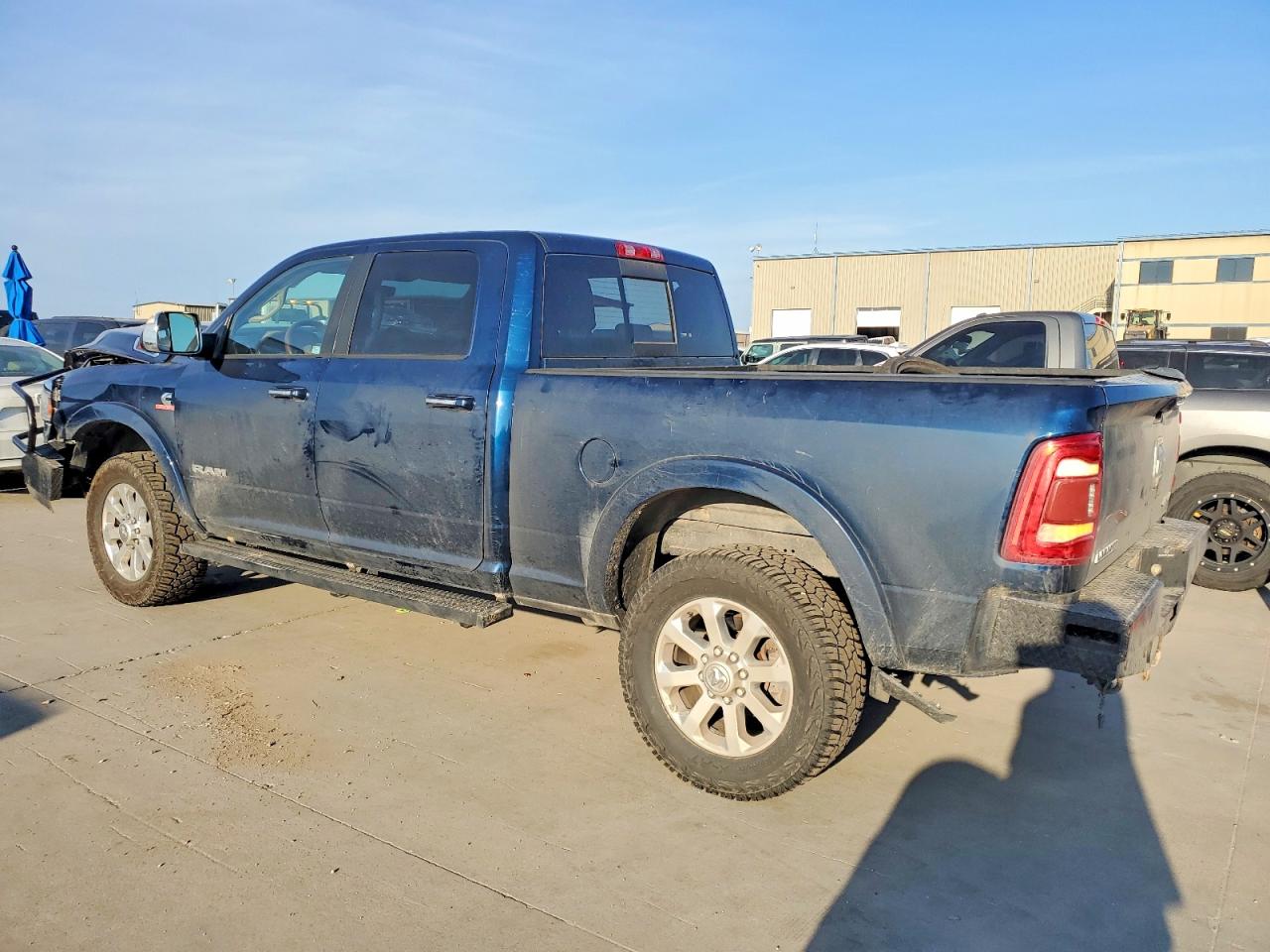 2019 Ram 2500 Laramie Blue vin: 3C6UR5FL0KG714934