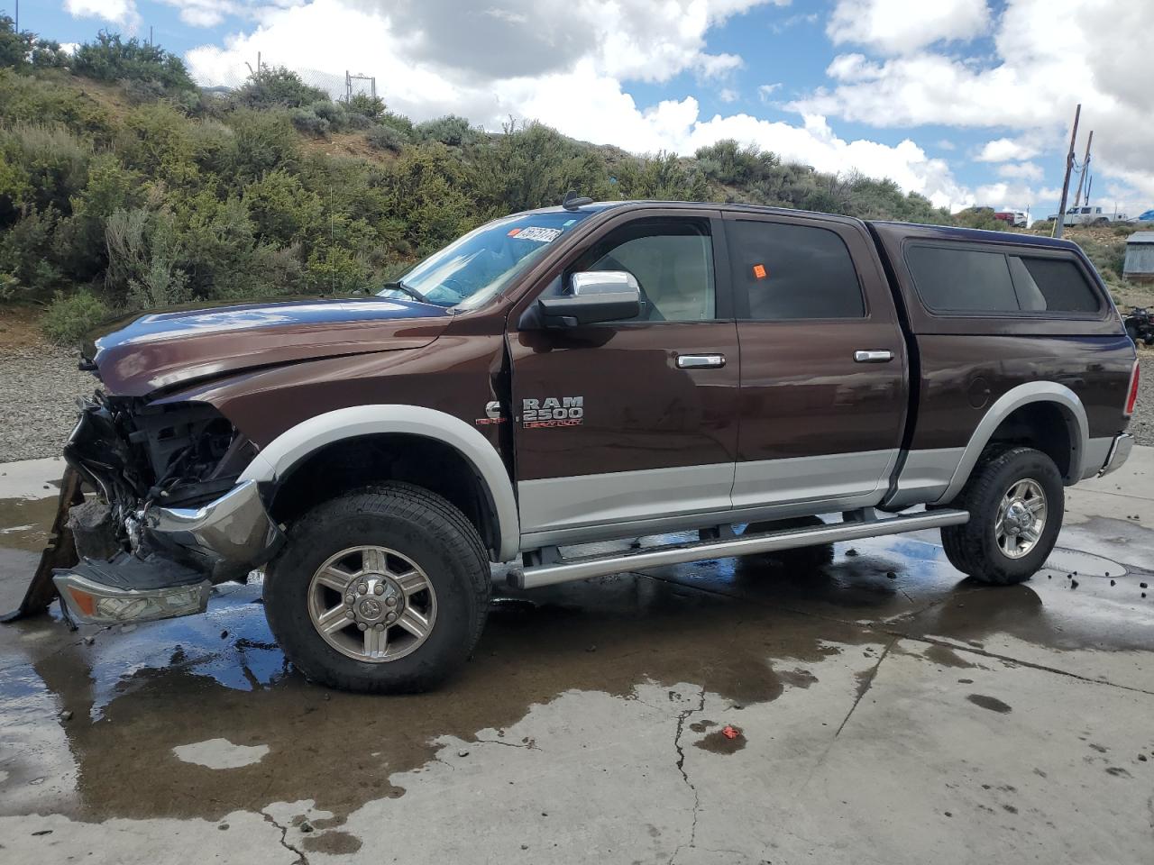 2013 Ram 2500 Laramie Коричневый vin: 3C6UR5FL1DG575786